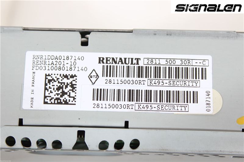 Renault MEGANE III 09-15 Radio