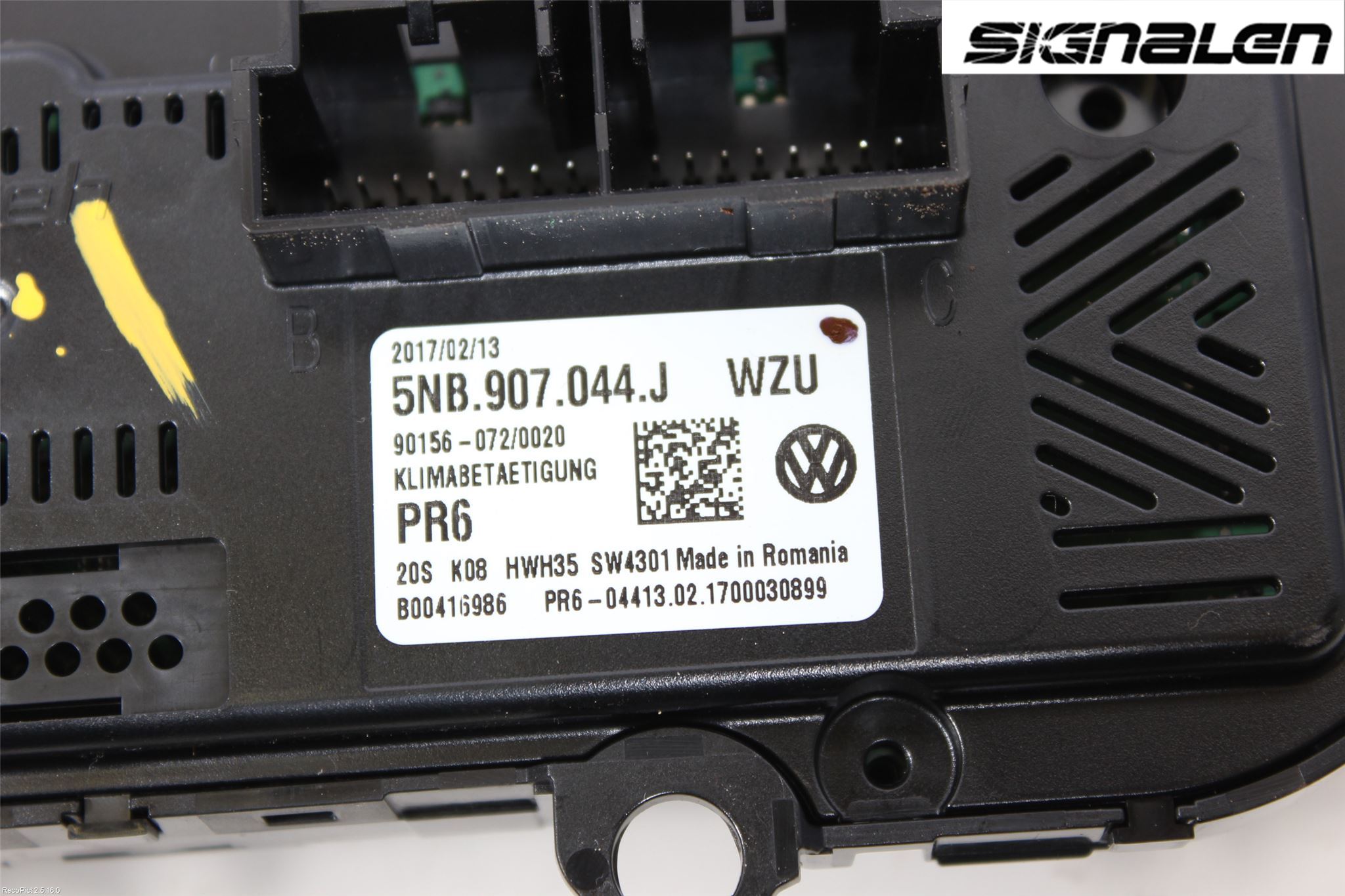 Volkswagen VW TIGUAN 16-24 Ac Styrenhet Ac Manöveren