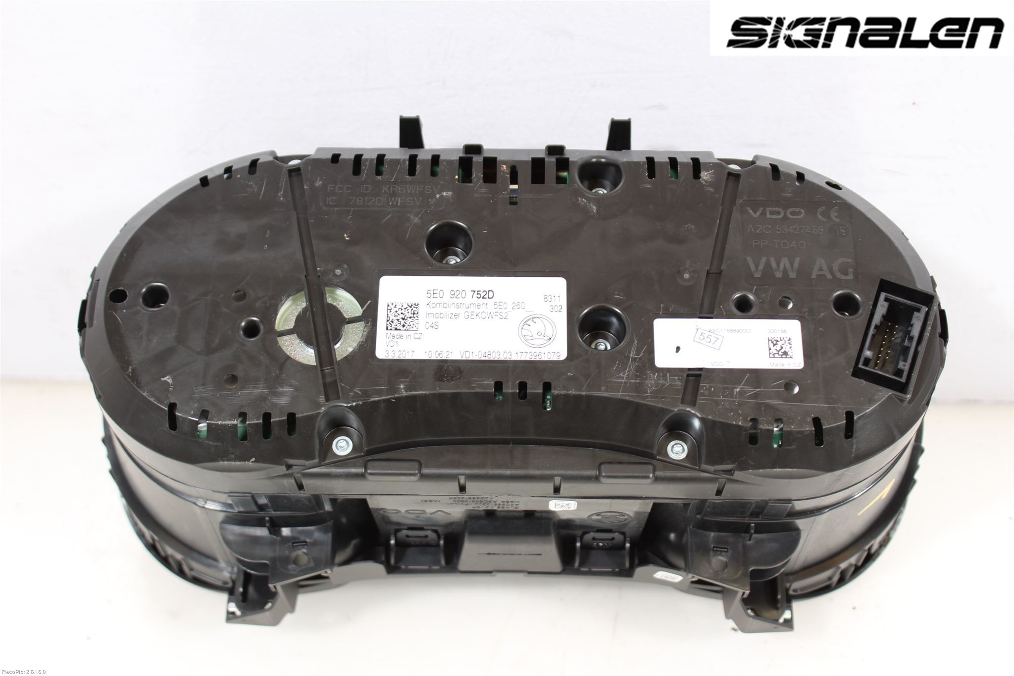 Skoda OCTAVIA (5E) 13-20 Instrument Komb