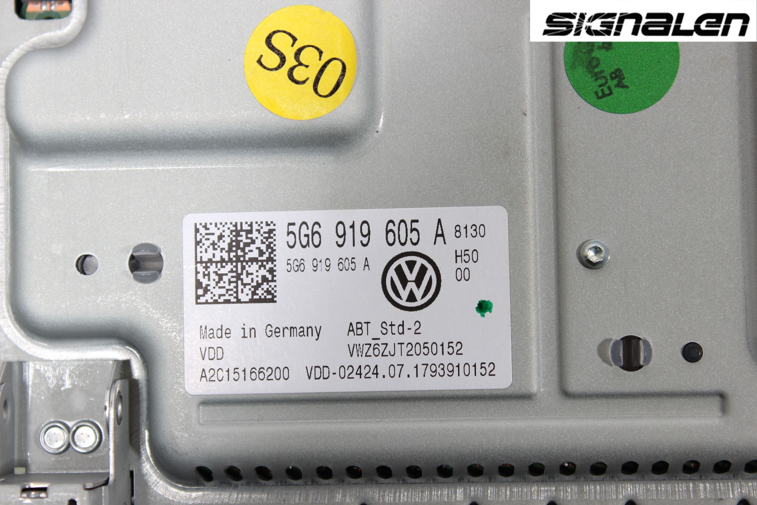Volkswagen VW GOLF SPORTSVAN 15-20 Multifunktionsdisplay