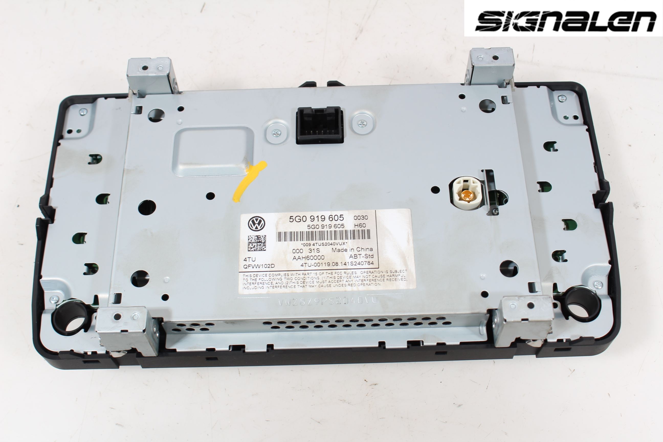 Volkswagen VW GOLF / E-GOLF VII 13-20 Multifunktionsdisplay