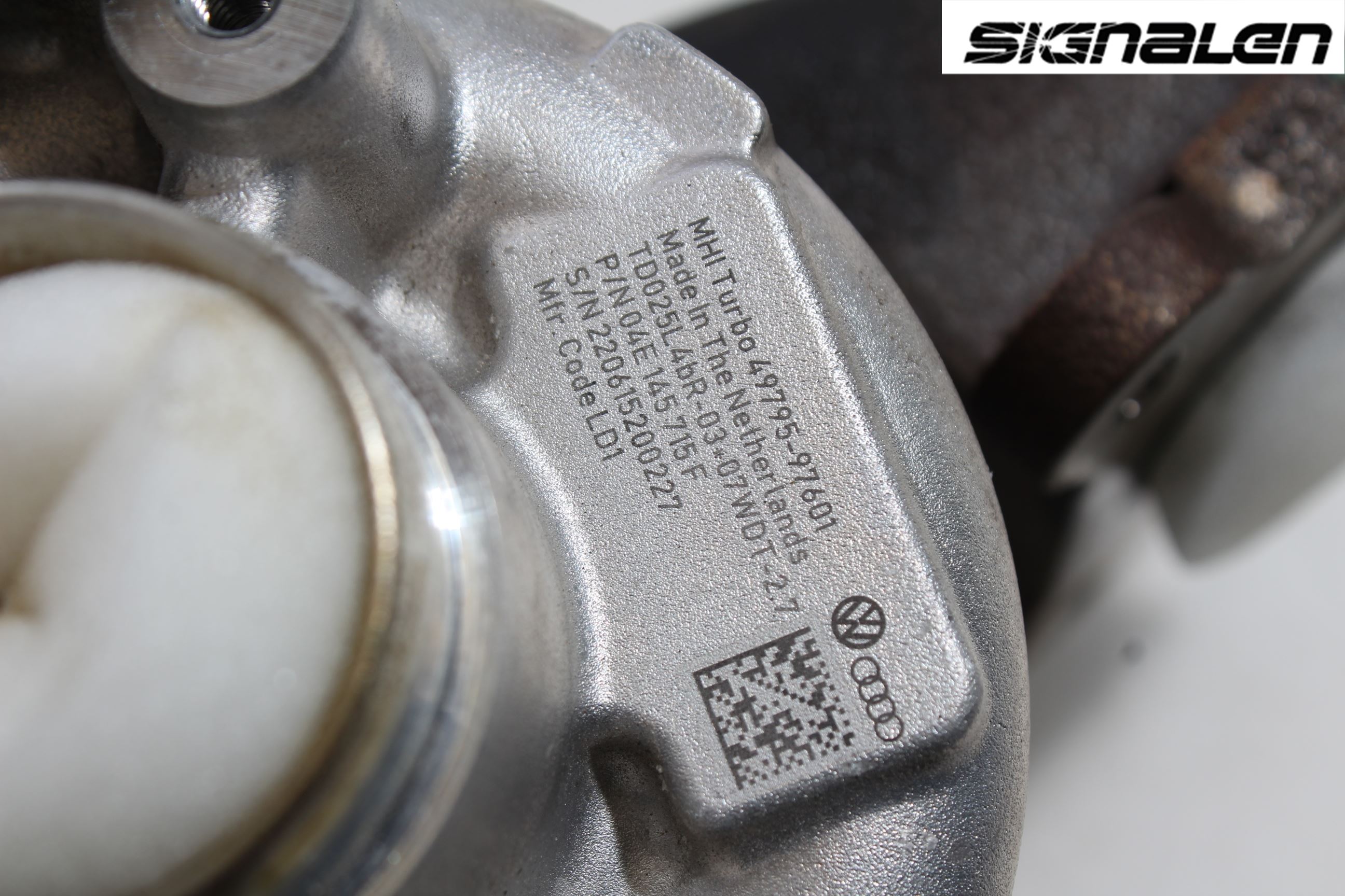 Volkswagen VW GOLF / E-GOLF VII 13-20 Turboaggregat