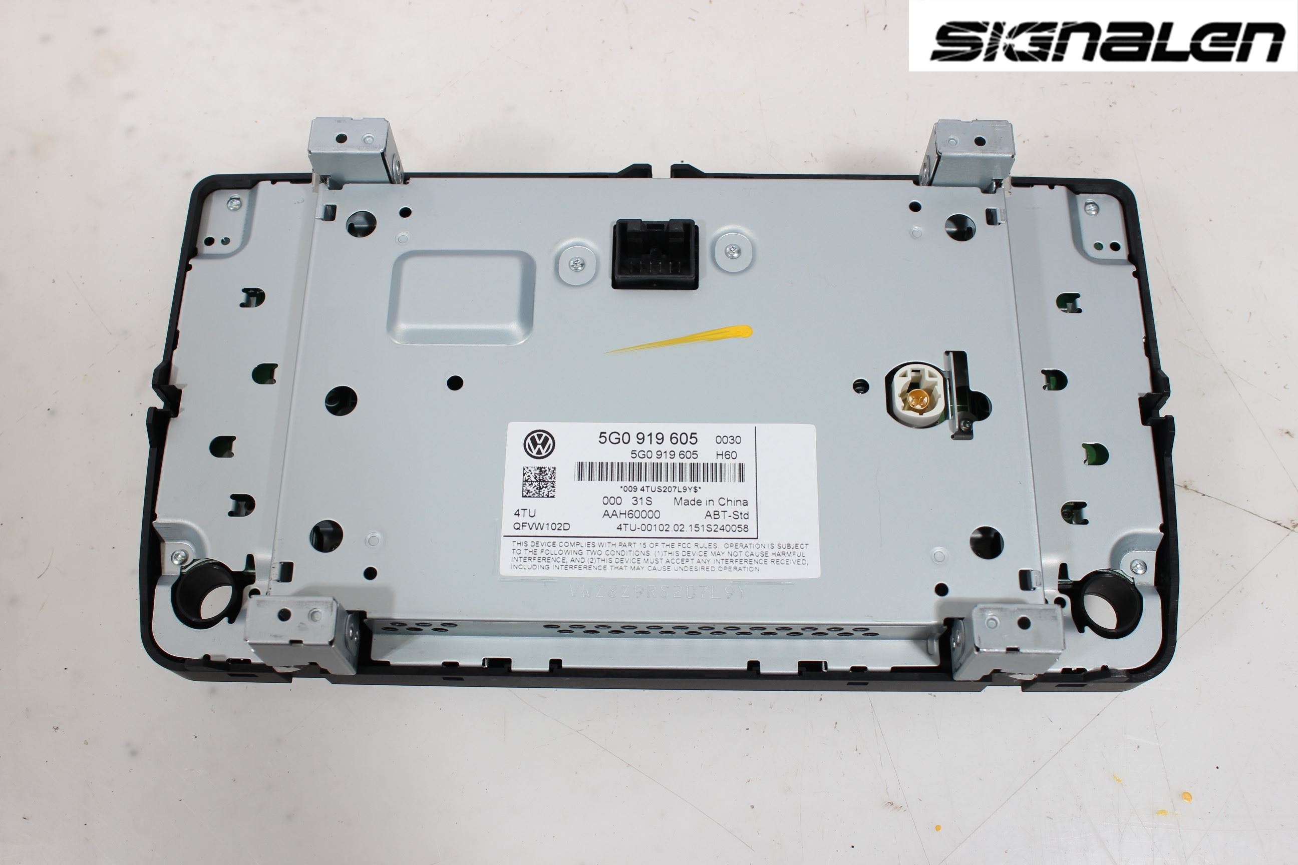 Volkswagen VW GOLF / E-GOLF VII 13-20 Multifunktionsdisplay