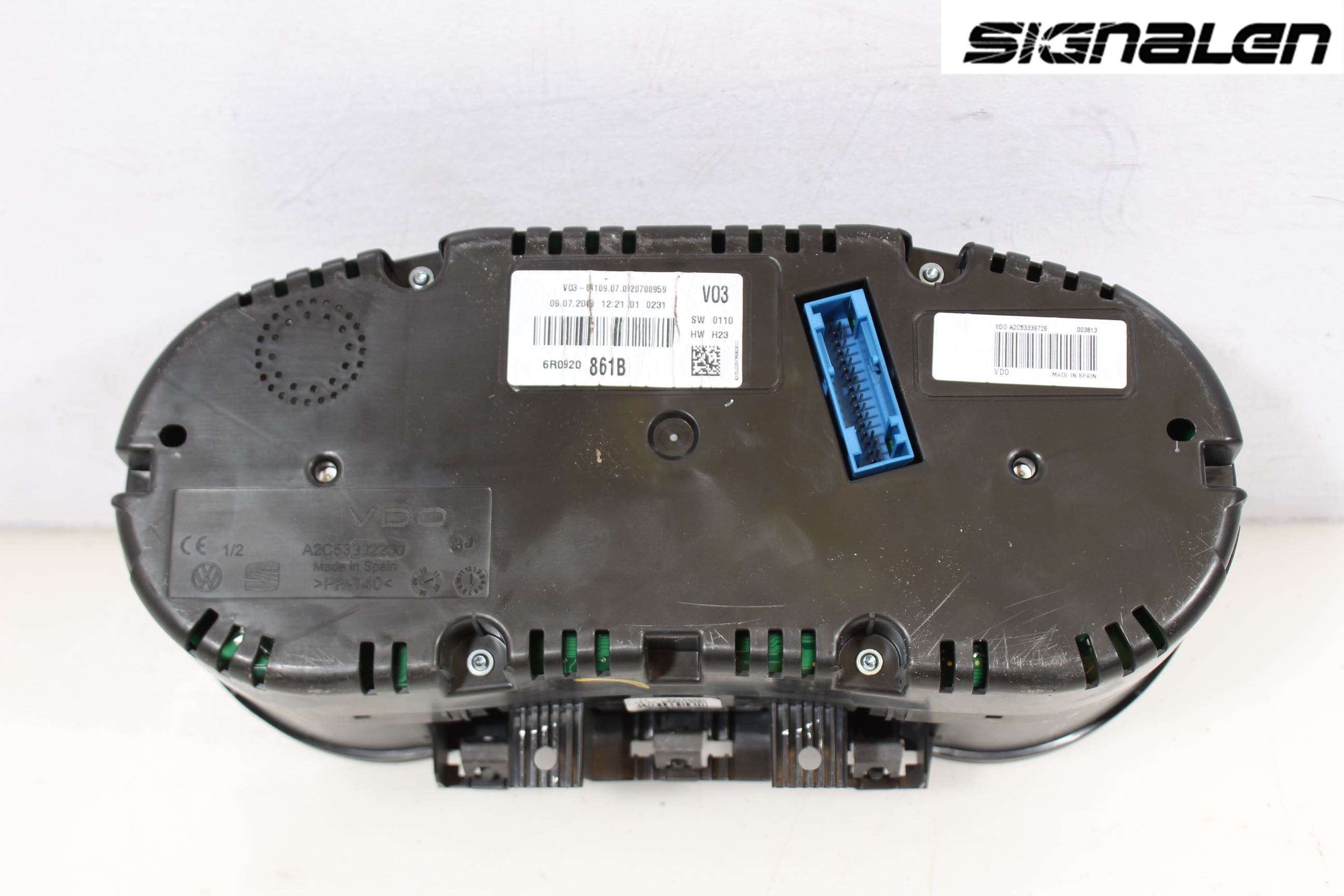 Volkswagen VW POLO 10-17 Instrument Komb