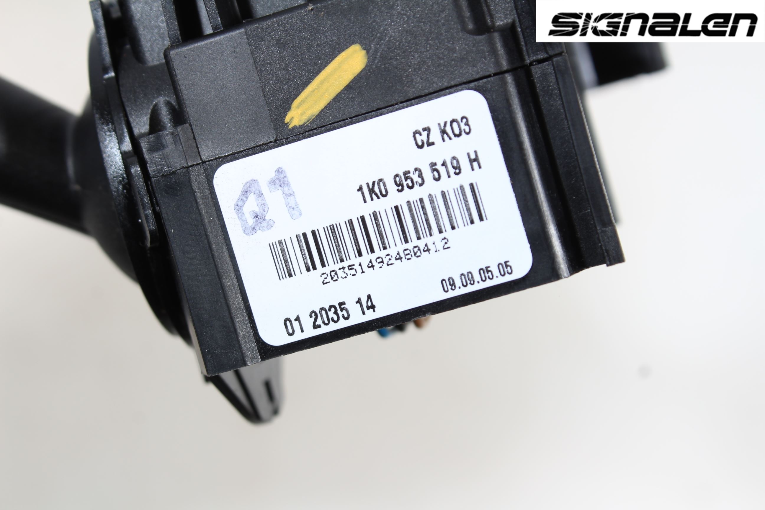 Volkswagen VW GOLF VI 09-13 Spak Torkar-Spolomk