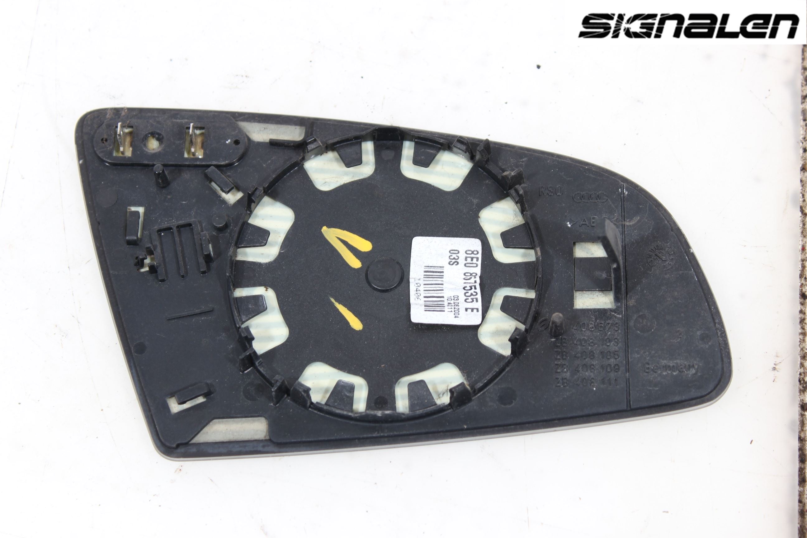 Audi A4/S4 01-05 Spegelglas Vä