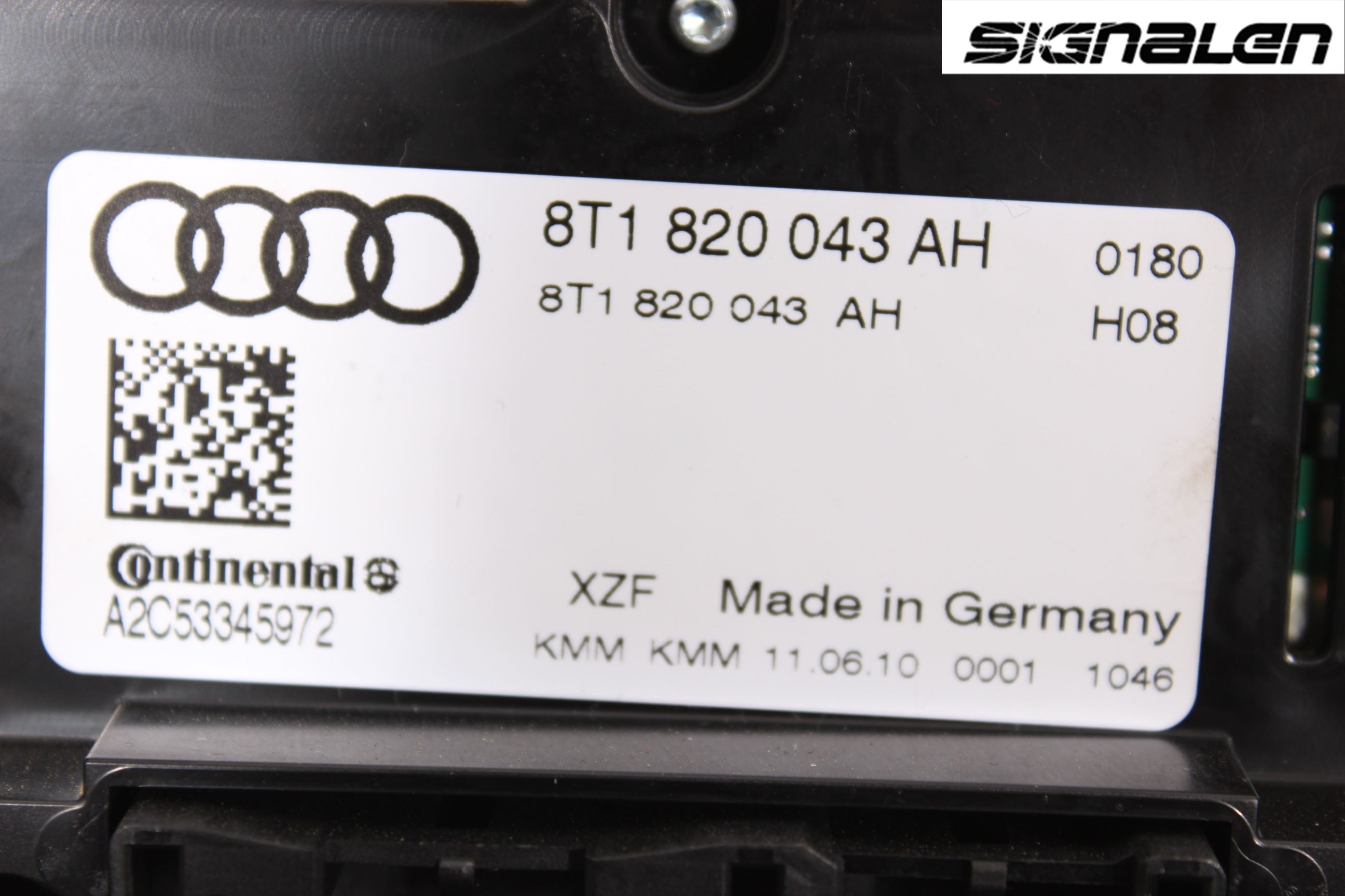 Audi Q5 09-16 Ac Styrenhet Ac Manöveren