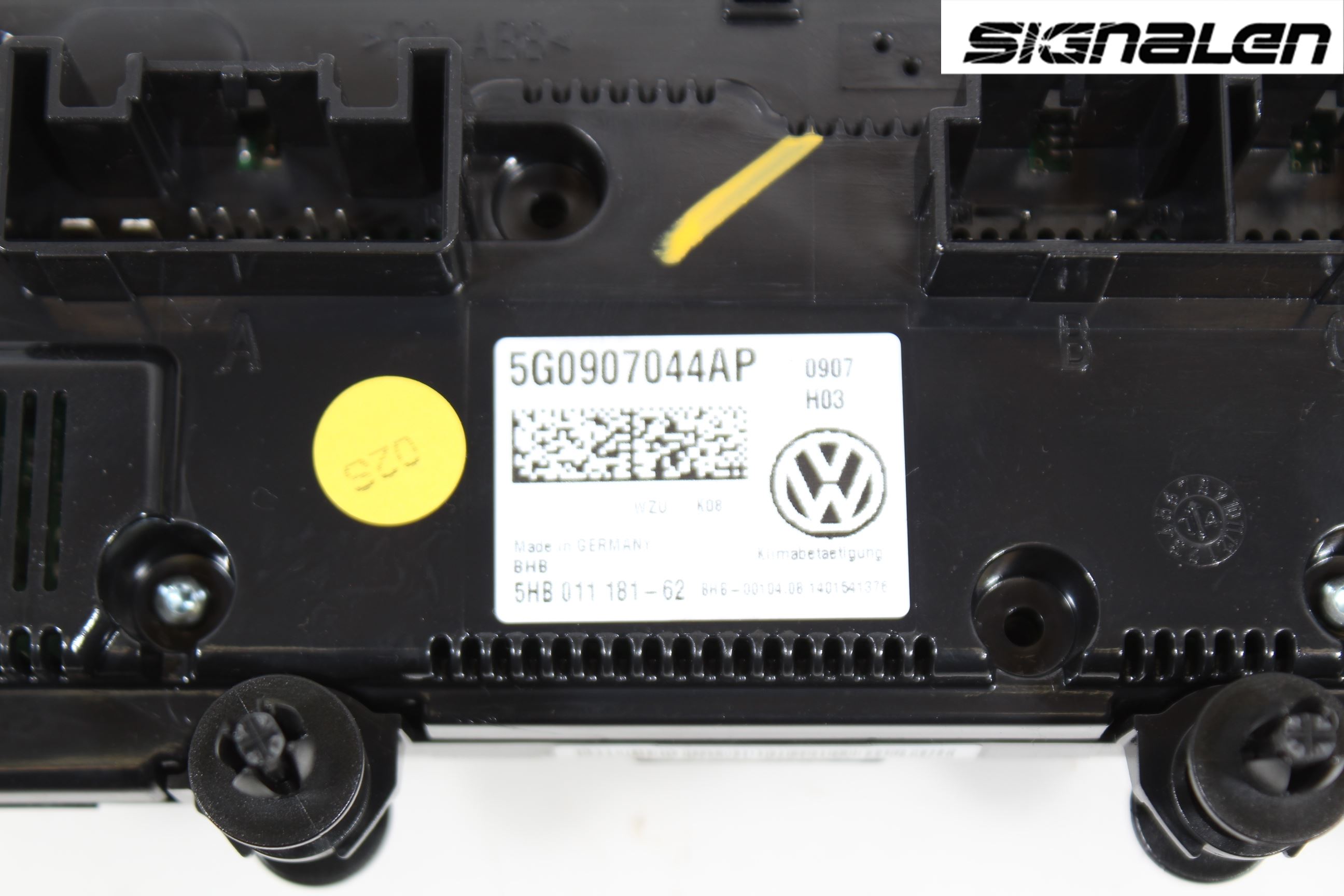 Volkswagen VW GOLF / E-GOLF VII 13-20 Ac Styrenhet Ac Manöveren