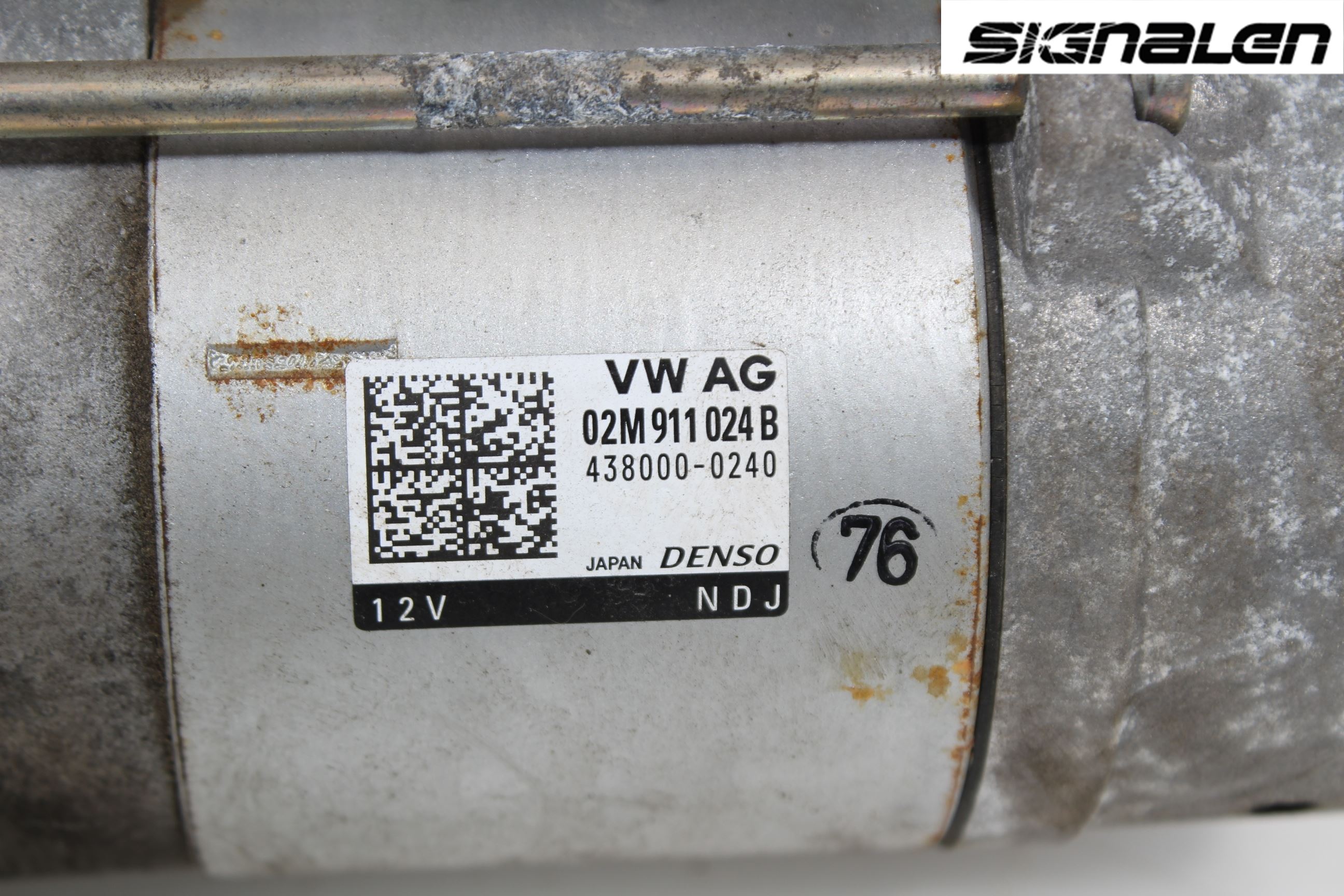 Volkswagen VW GOLF / E-GOLF VII 13-20 Startmotor Diesel