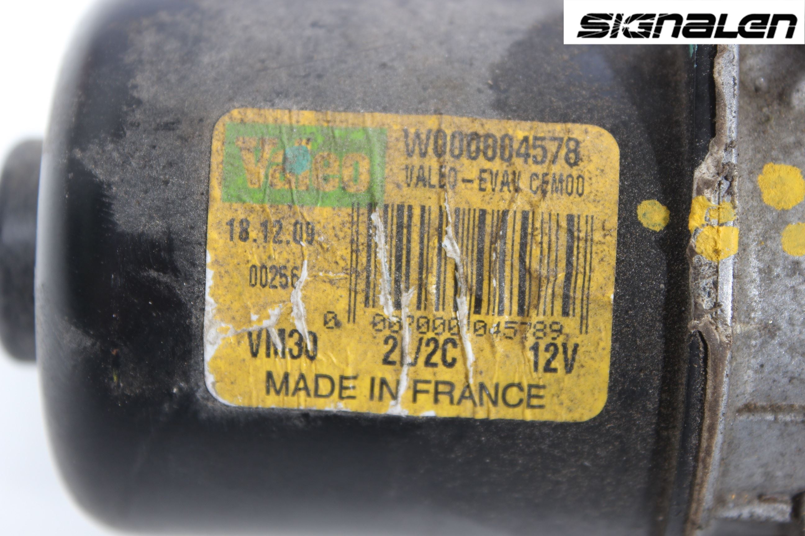 Citroen C3 10-17 Torkarmotor Vindruta