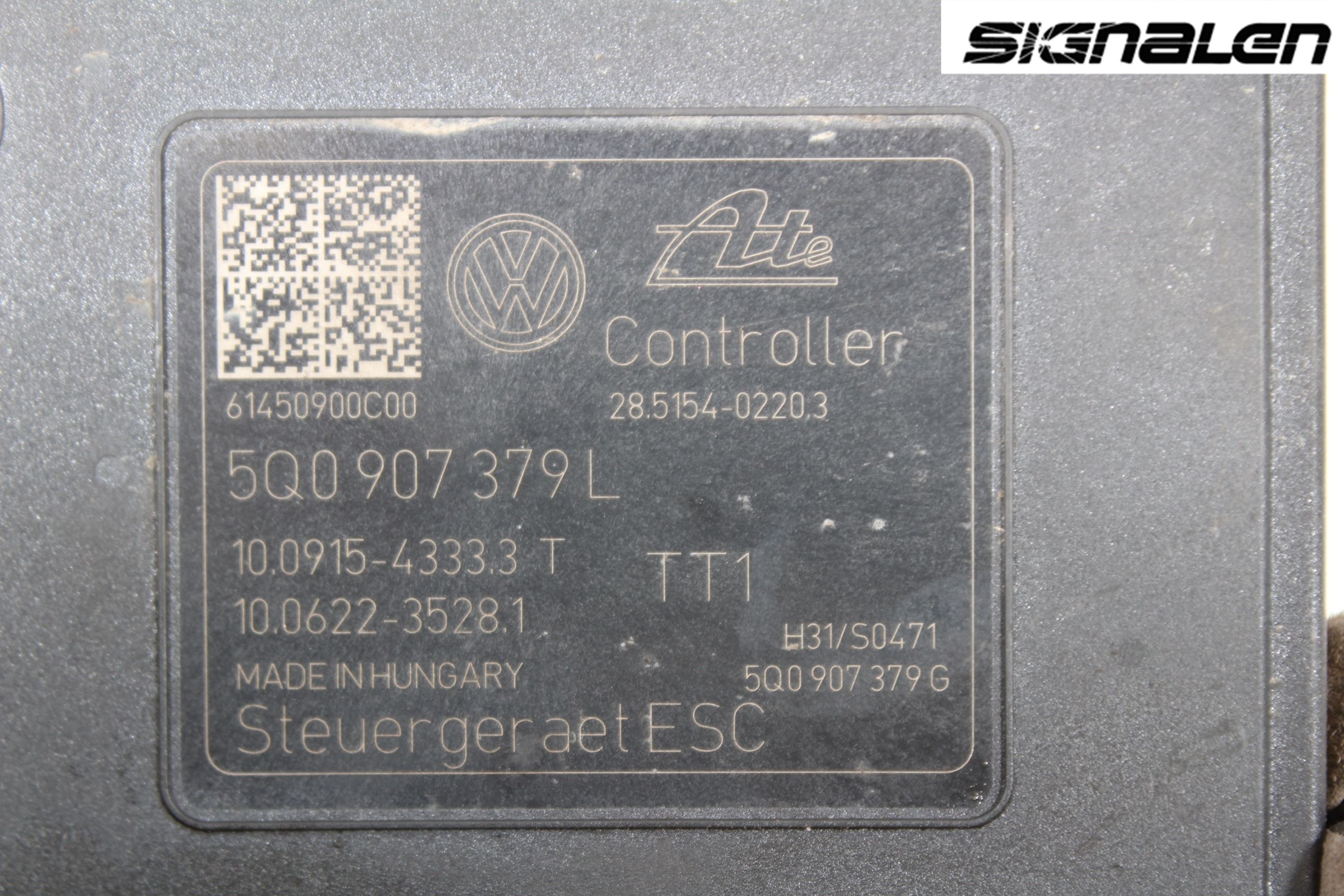 Volkswagen VW GOLF / E-GOLF VII 13-20 Abs Hydraulaggregat