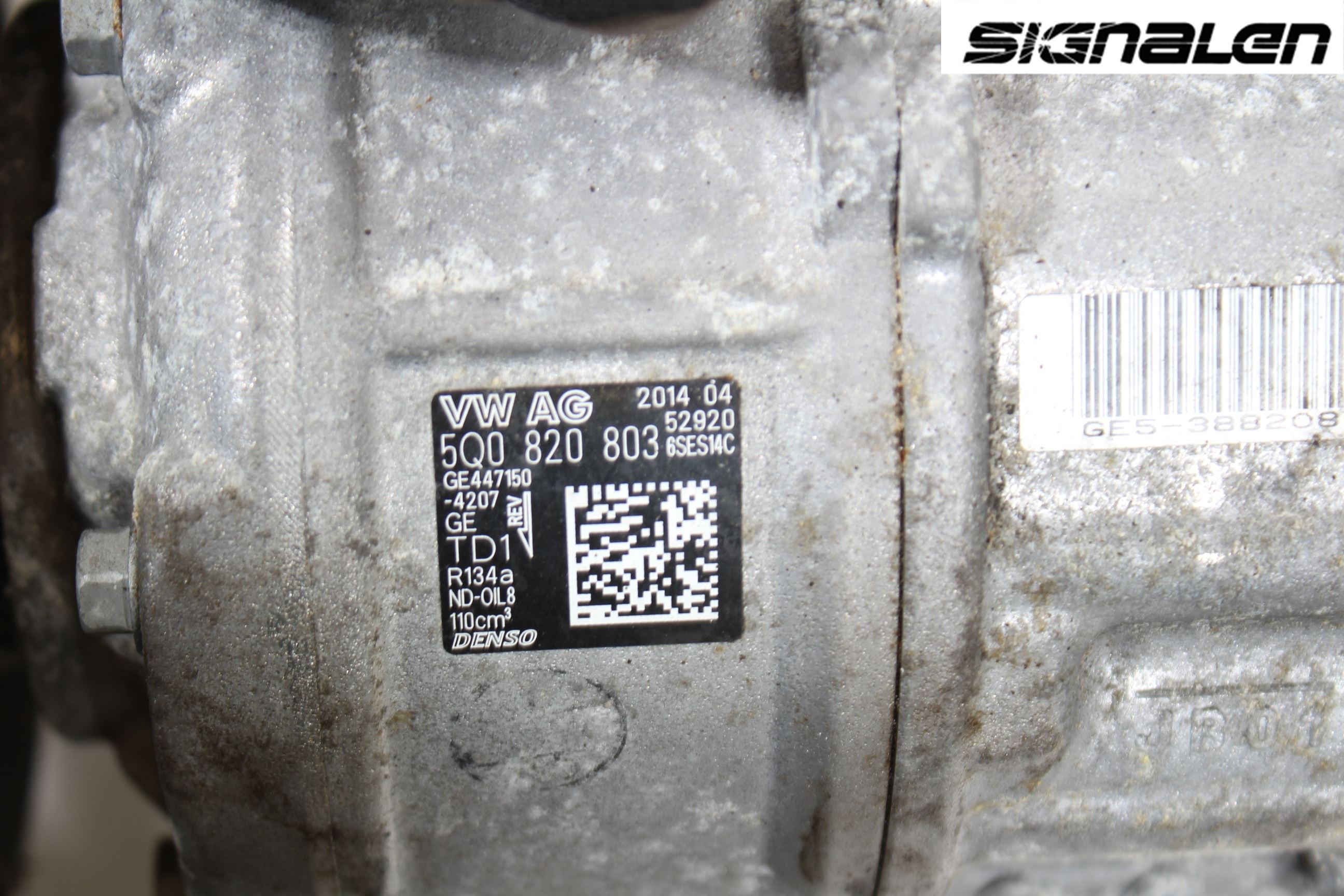 Volkswagen VW GOLF / E-GOLF VII 13-20 Ac Kompressor