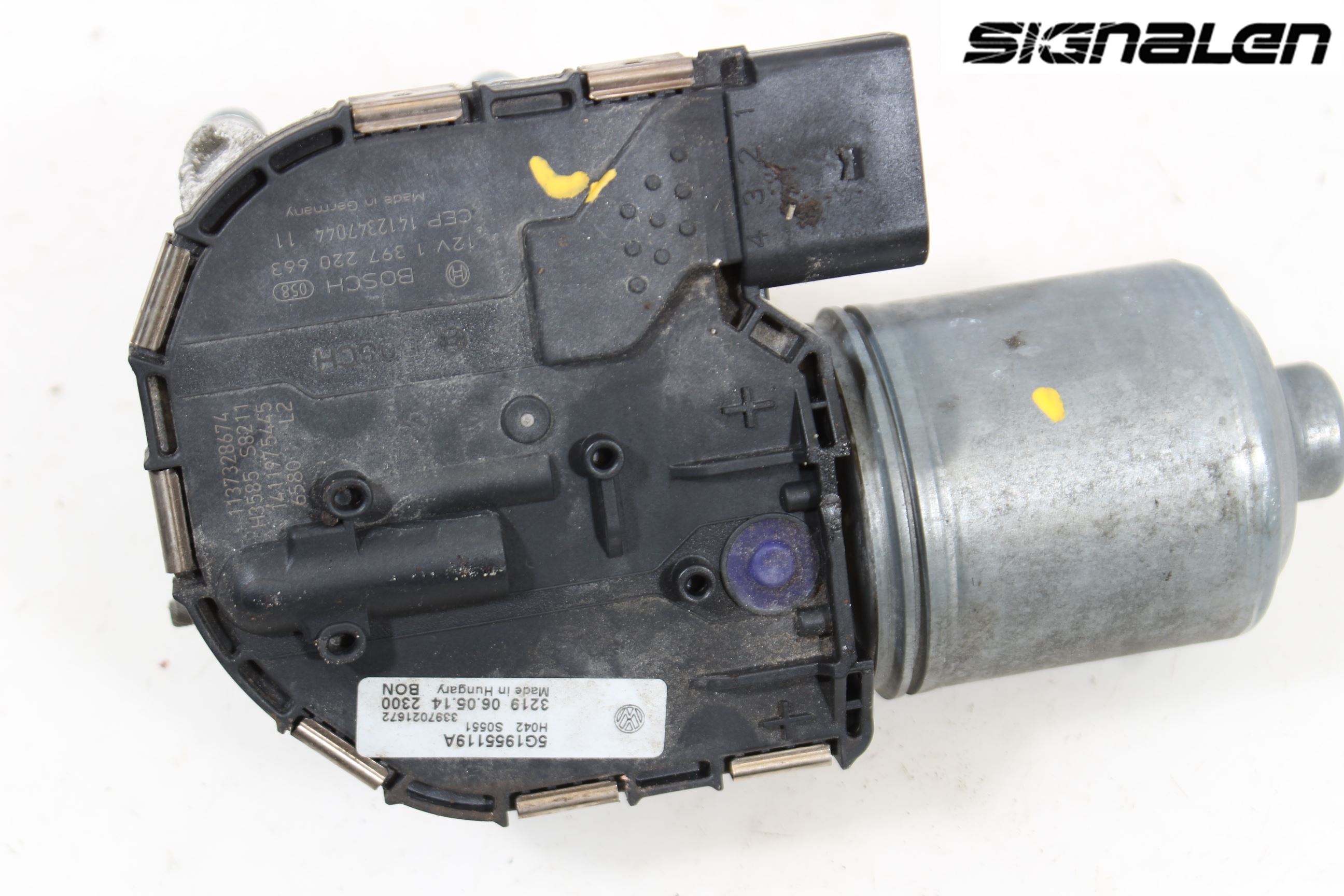 Volkswagen VW GOLF / E-GOLF VII 13-20 Torkarmotor Vindruta