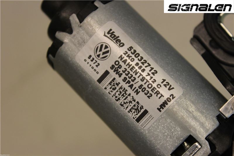 Volkswagen VW CADDY 11-15 Torkarmotor Baklucka