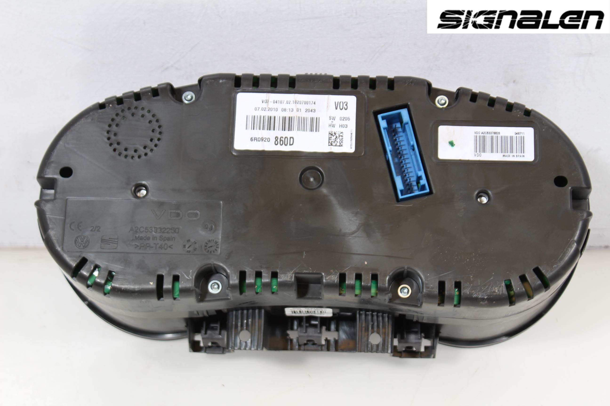 Volkswagen VW POLO 10-17 Instrument Komb