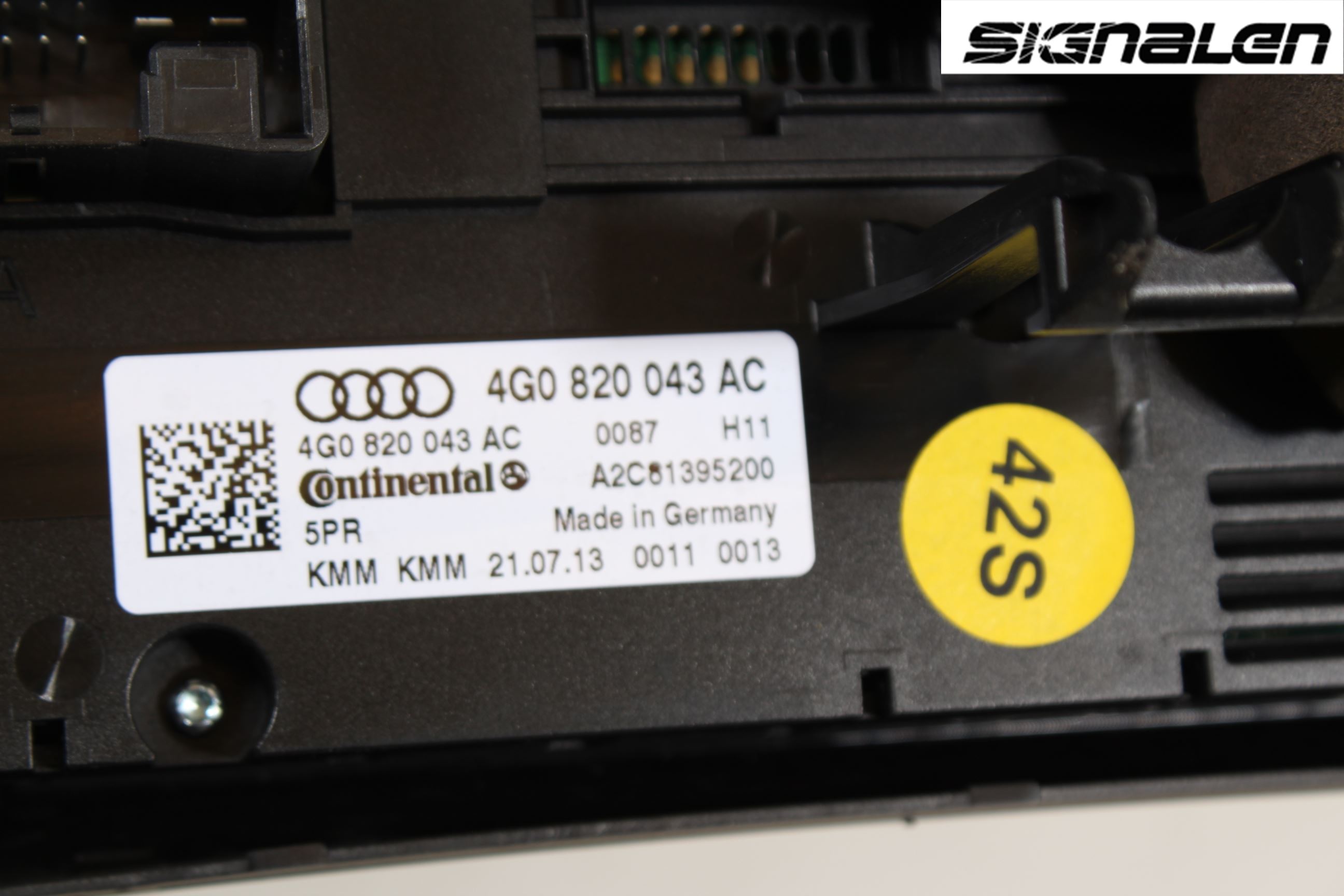 Audi A6/S6 4G 11-18 Ac Styrenhet Ac Manöveren
