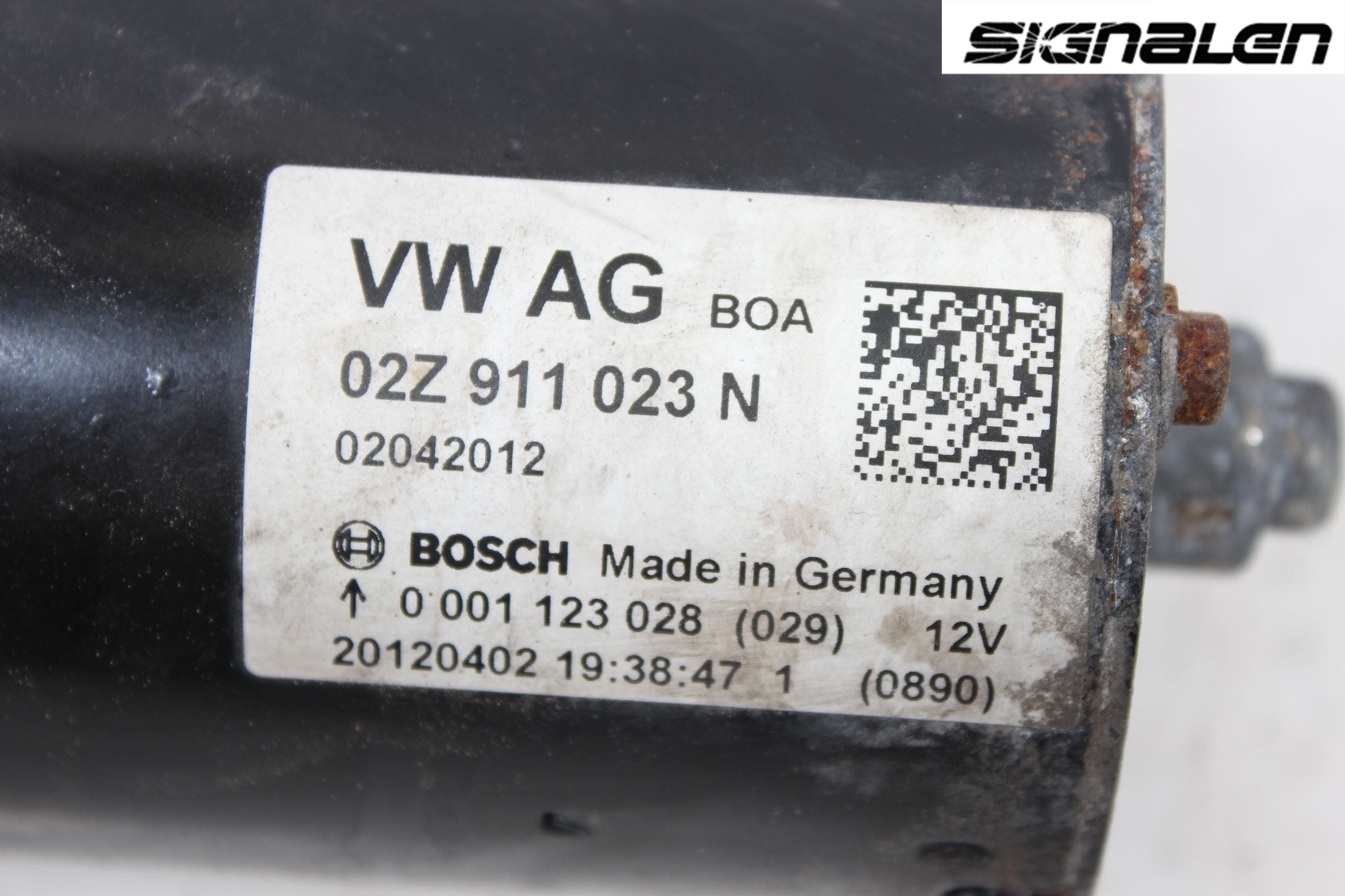 Skoda OCTAVIA (1Z) 05-13 Startmotor Diesel