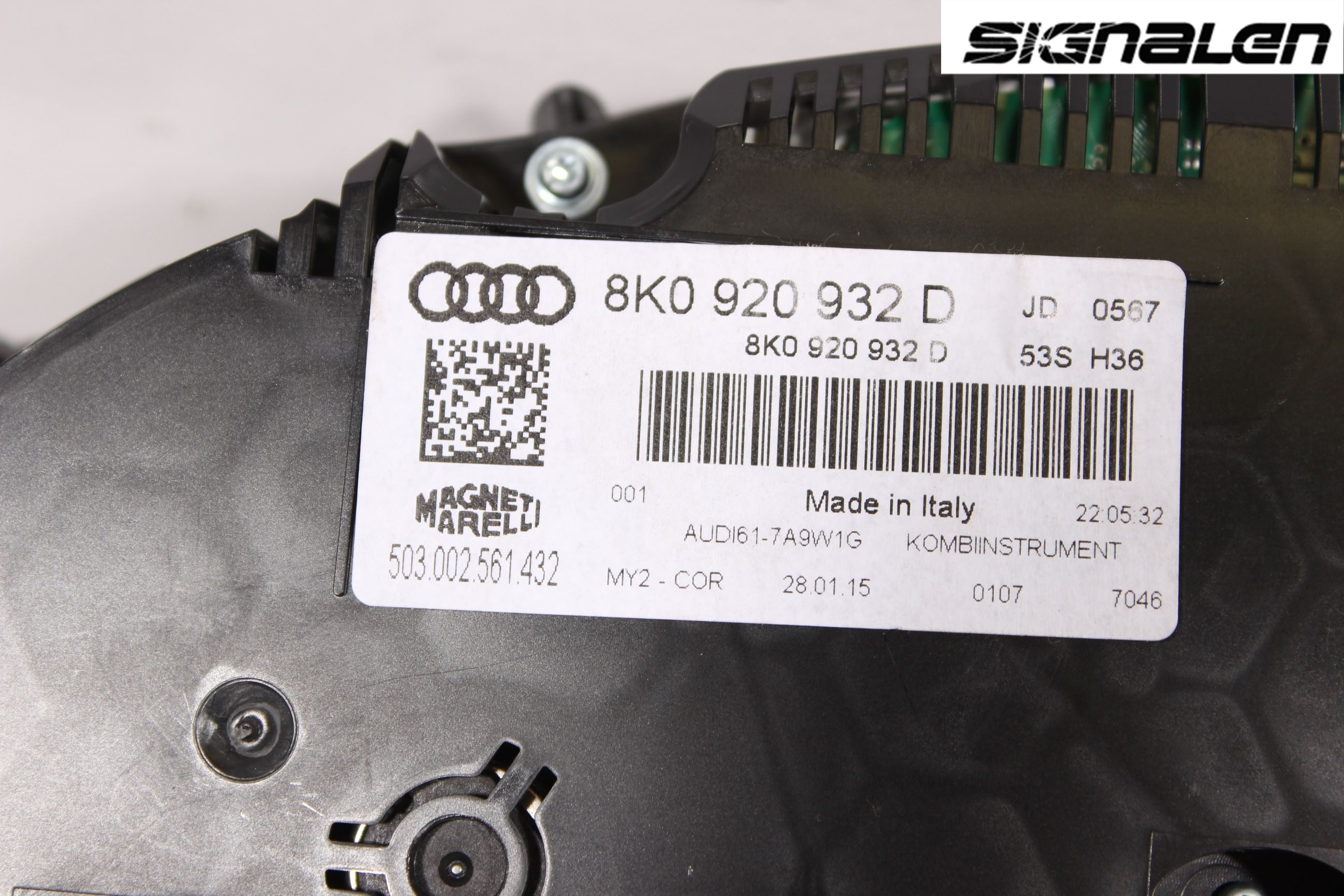 Audi A4 12-15 Instrument Komb