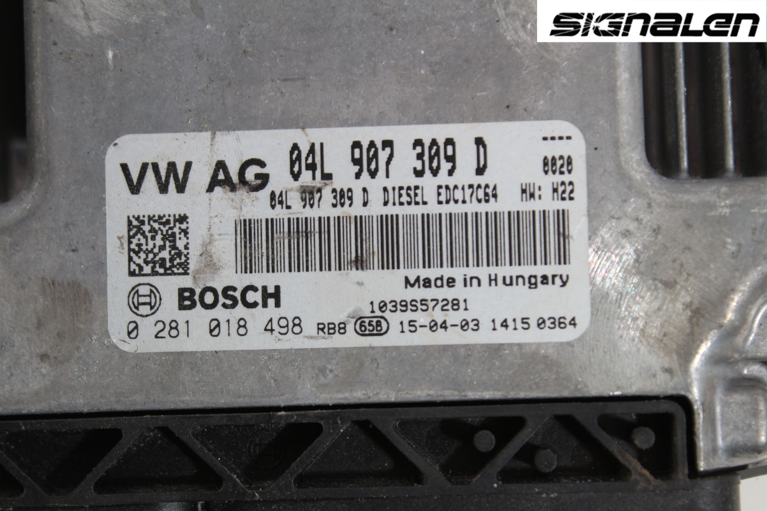 Skoda OCTAVIA (5E) 13-20 Styrenhet Insprut Bensin