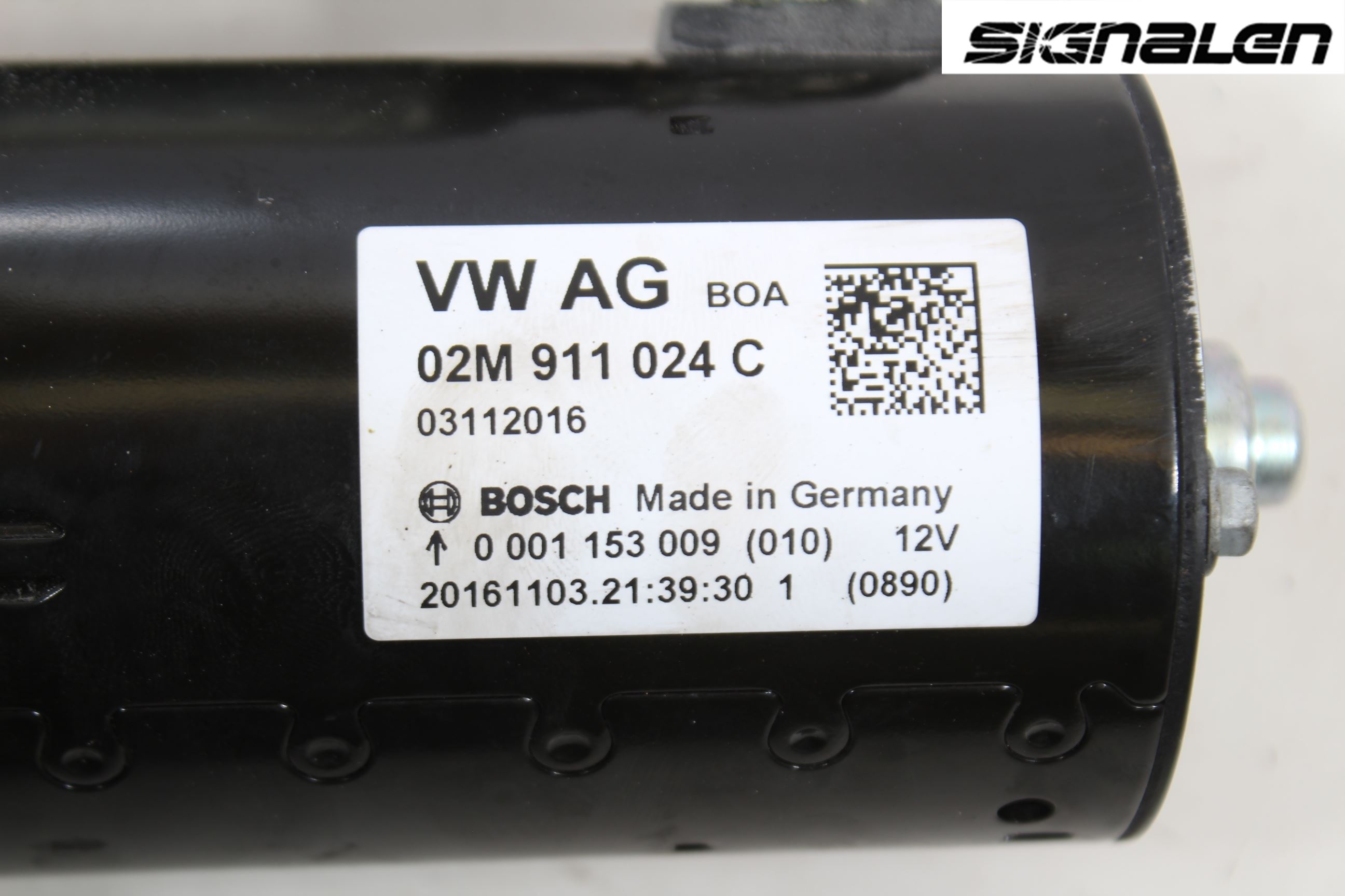 Volkswagen VW SHARAN 11- Startmotor Diesel