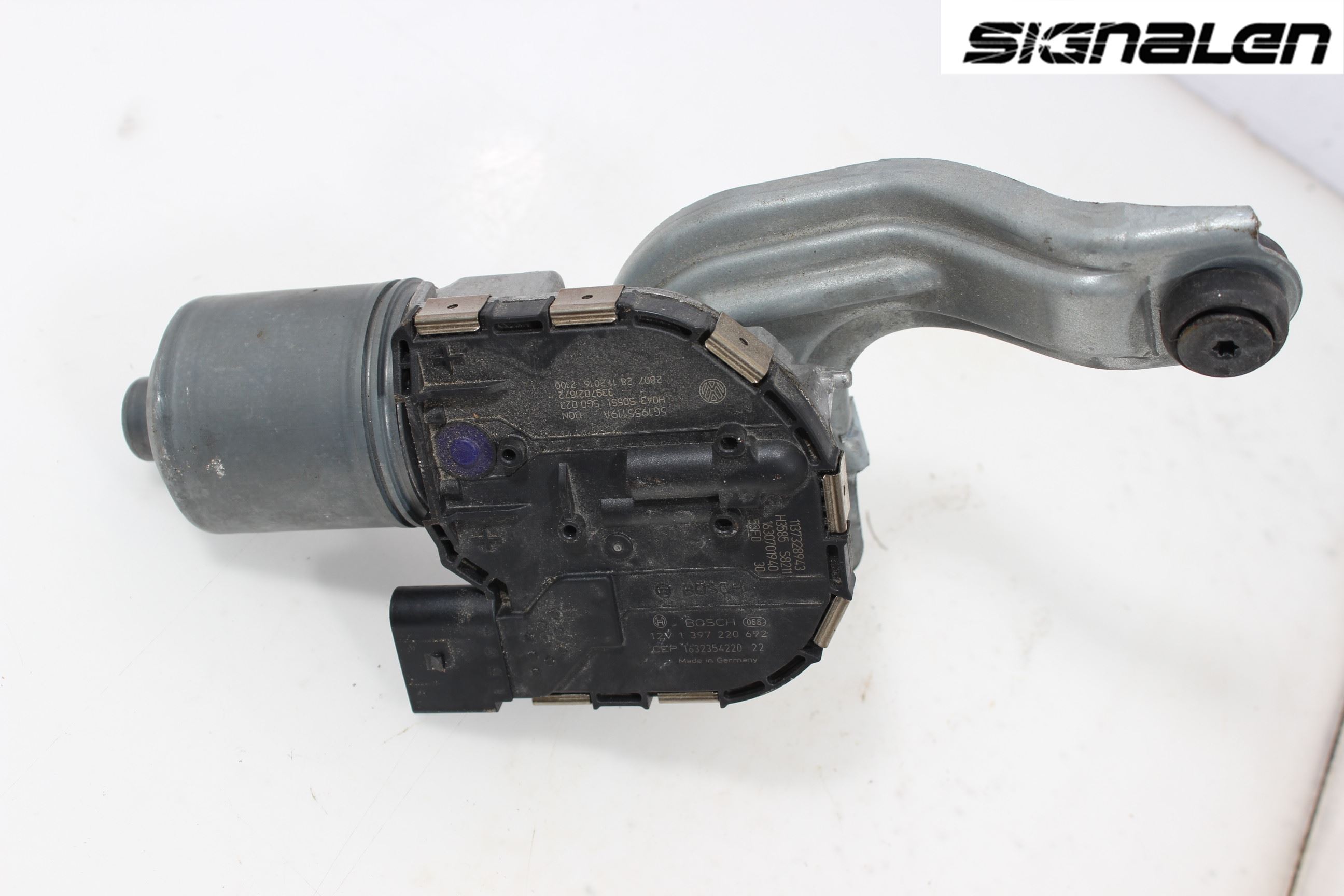 Volkswagen VW GOLF / E-GOLF VII 13-20 Torkarmotor Vindruta