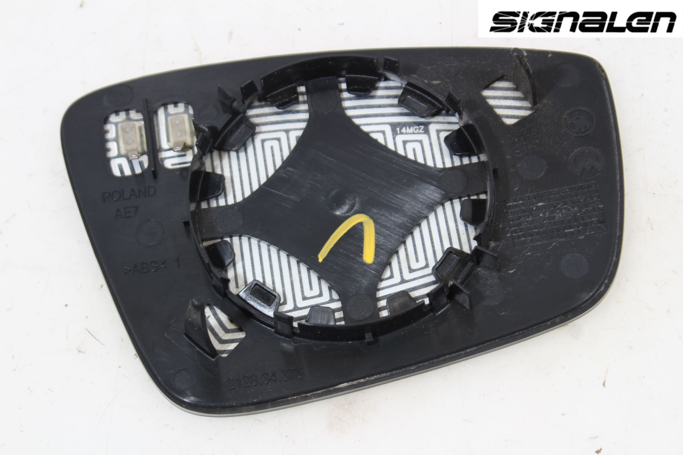 Skoda RAPID Spegelglas Vä