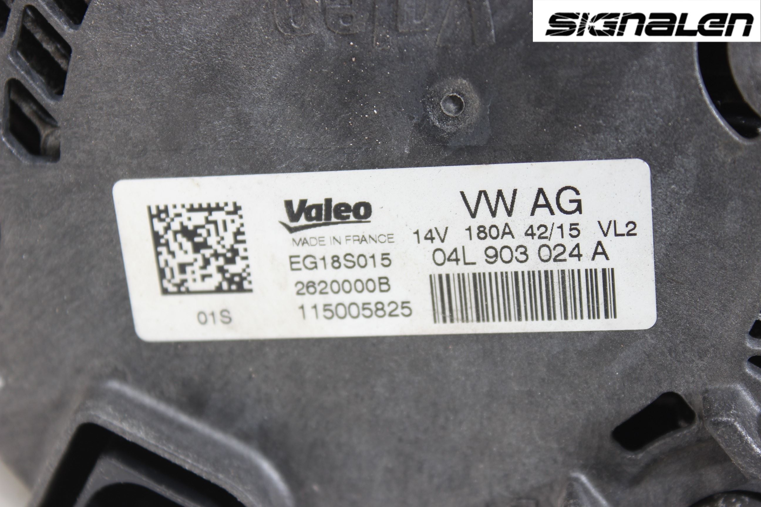 Audi A4/S4 B9 16-19 Generator