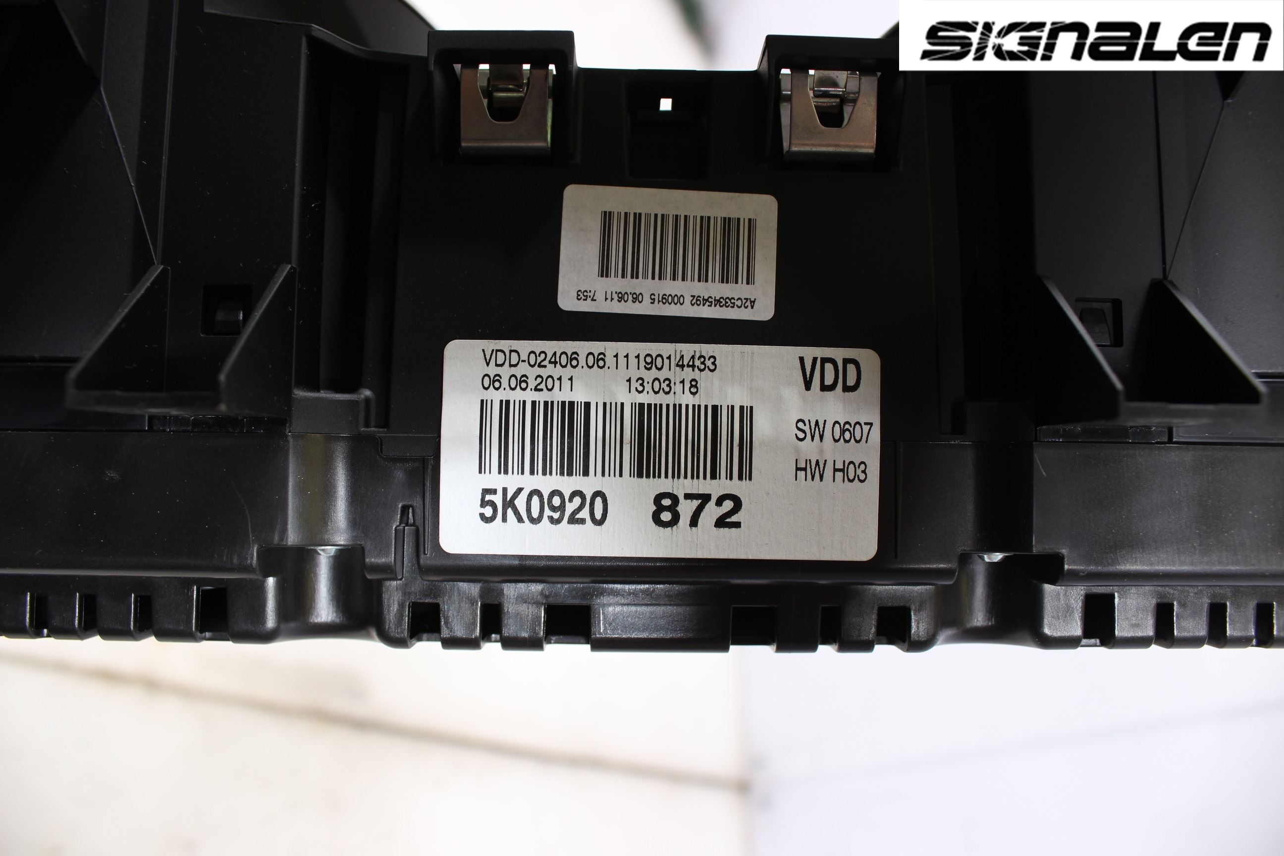 Volkswagen VW GOLF VI 09-13 Instrument Komb