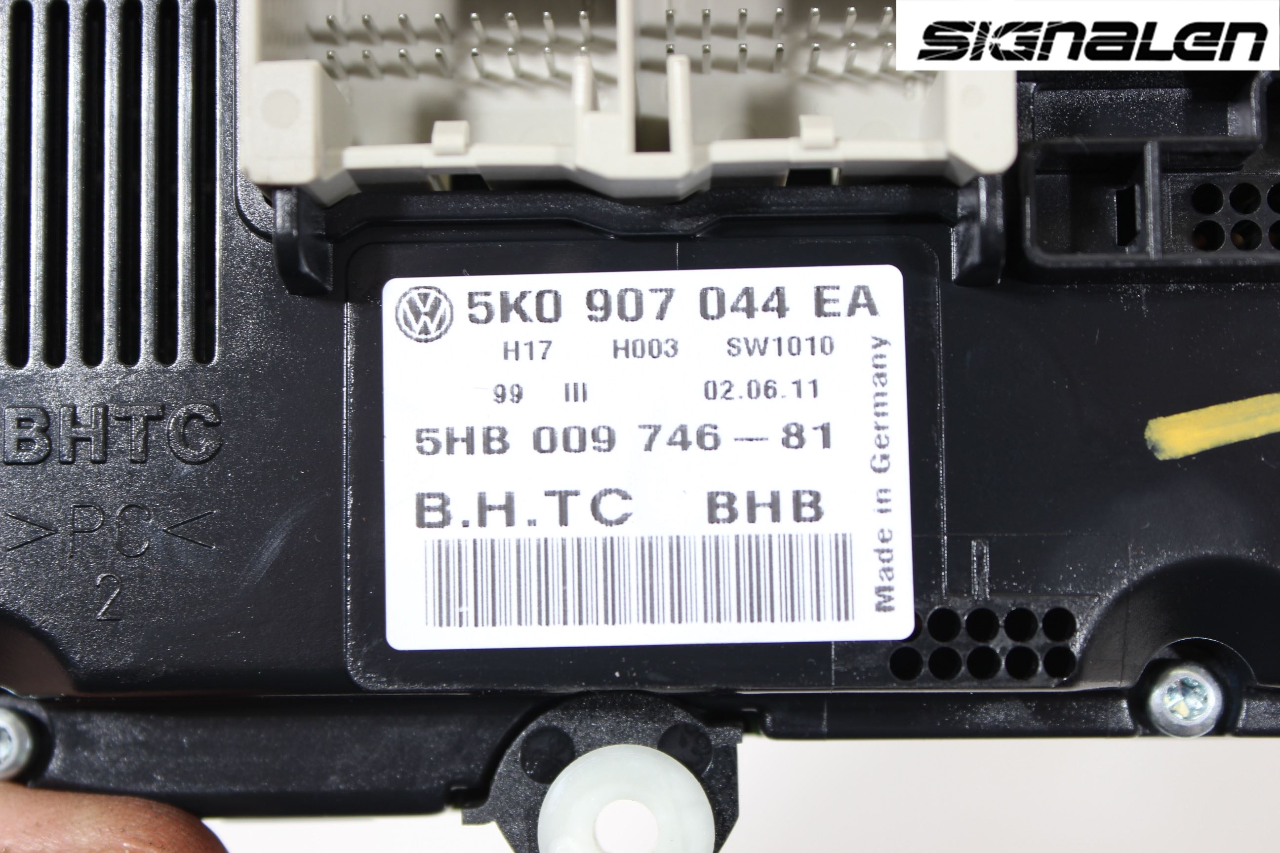 Volkswagen VW GOLF VI 09-13 Ac Styrenhet Ac Manöveren