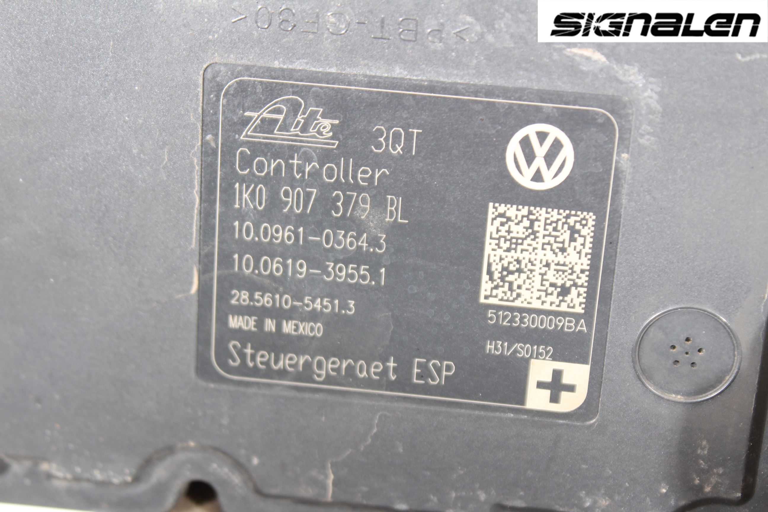 Volkswagen VW GOLF VI 09-13 Abs Hydraulaggregat