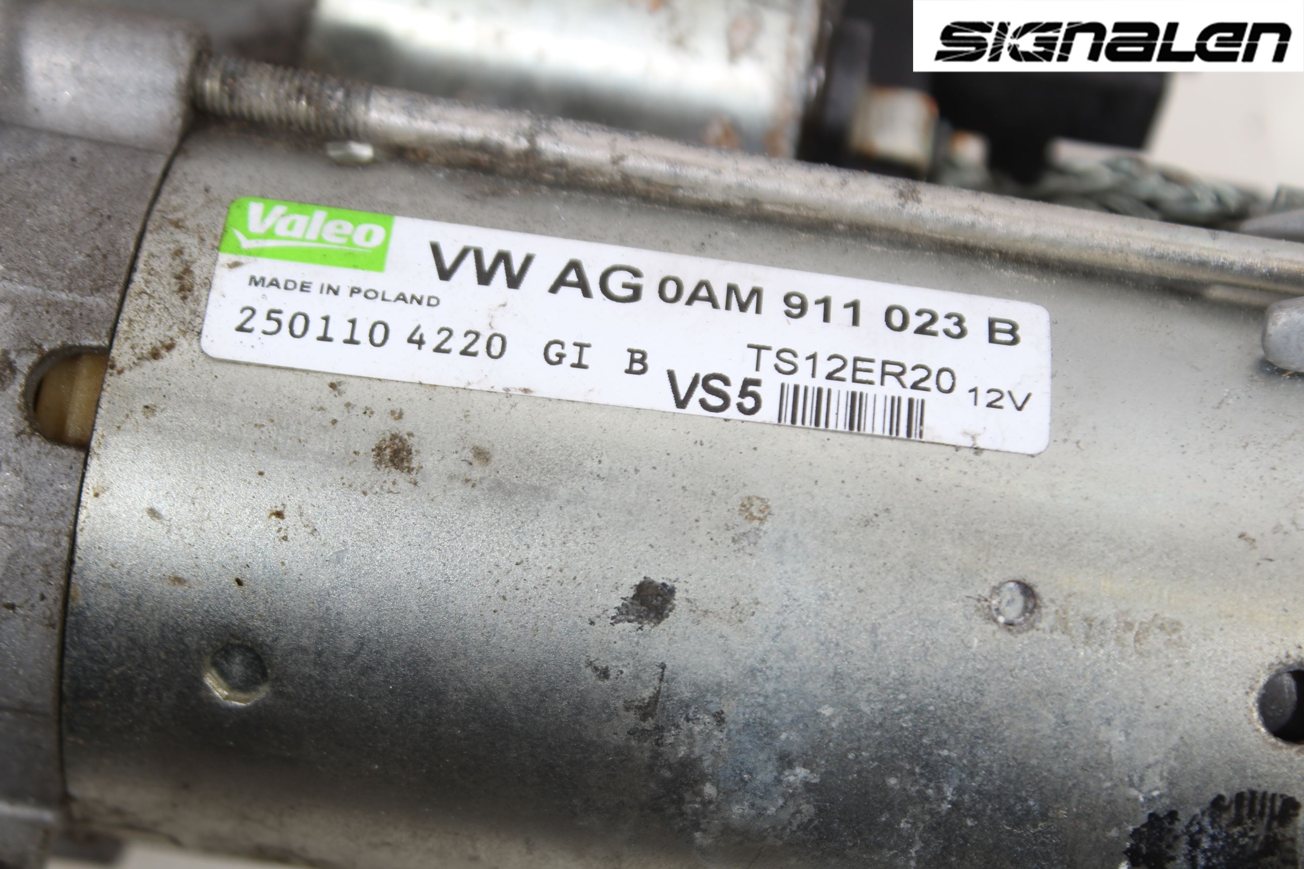 Volkswagen VW POLO 10-17 Startmotor