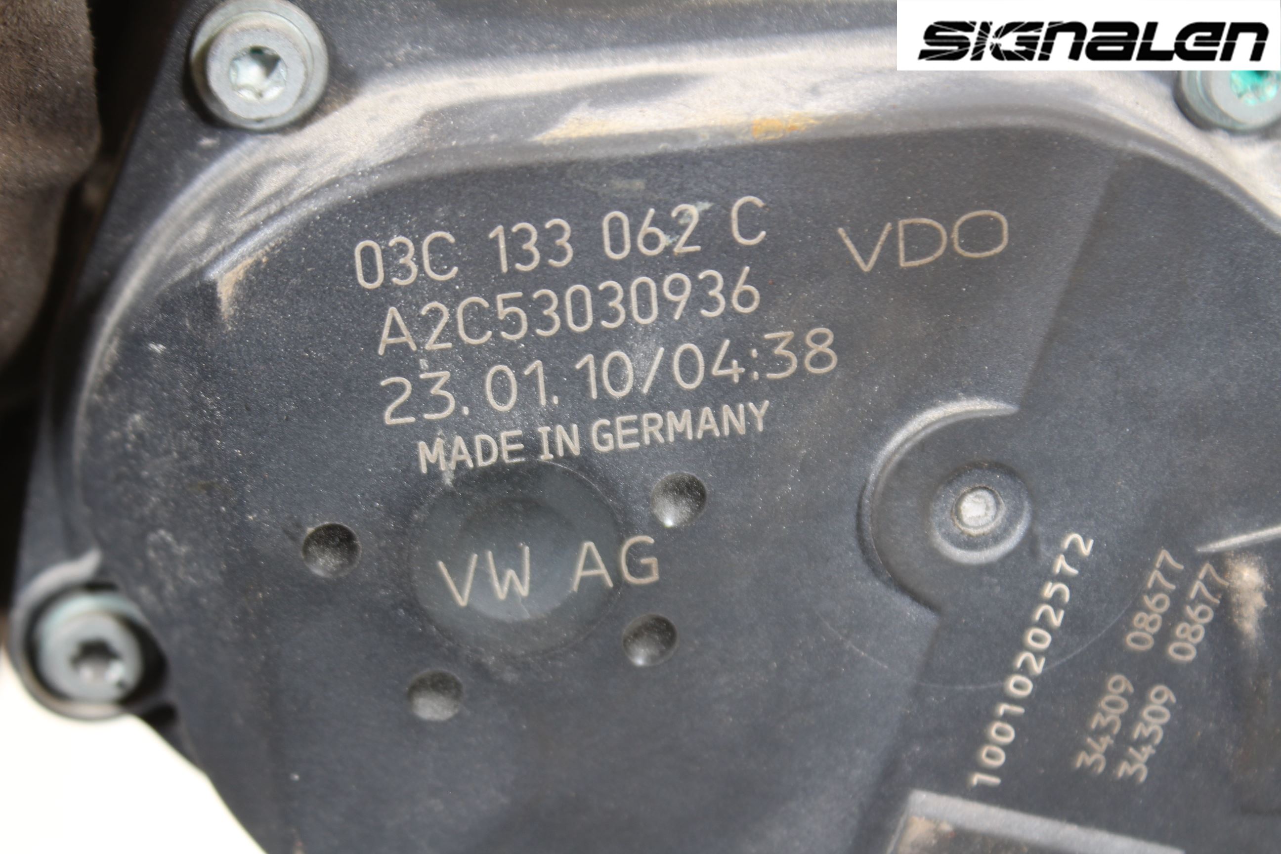 Volkswagen VW POLO 10-17 Injspjällhus