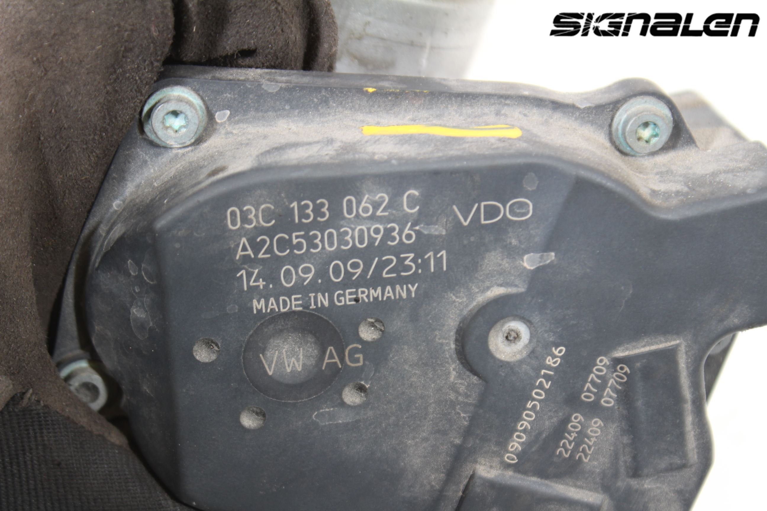 Volkswagen VW GOLF VI 09-13 Injspjällhus