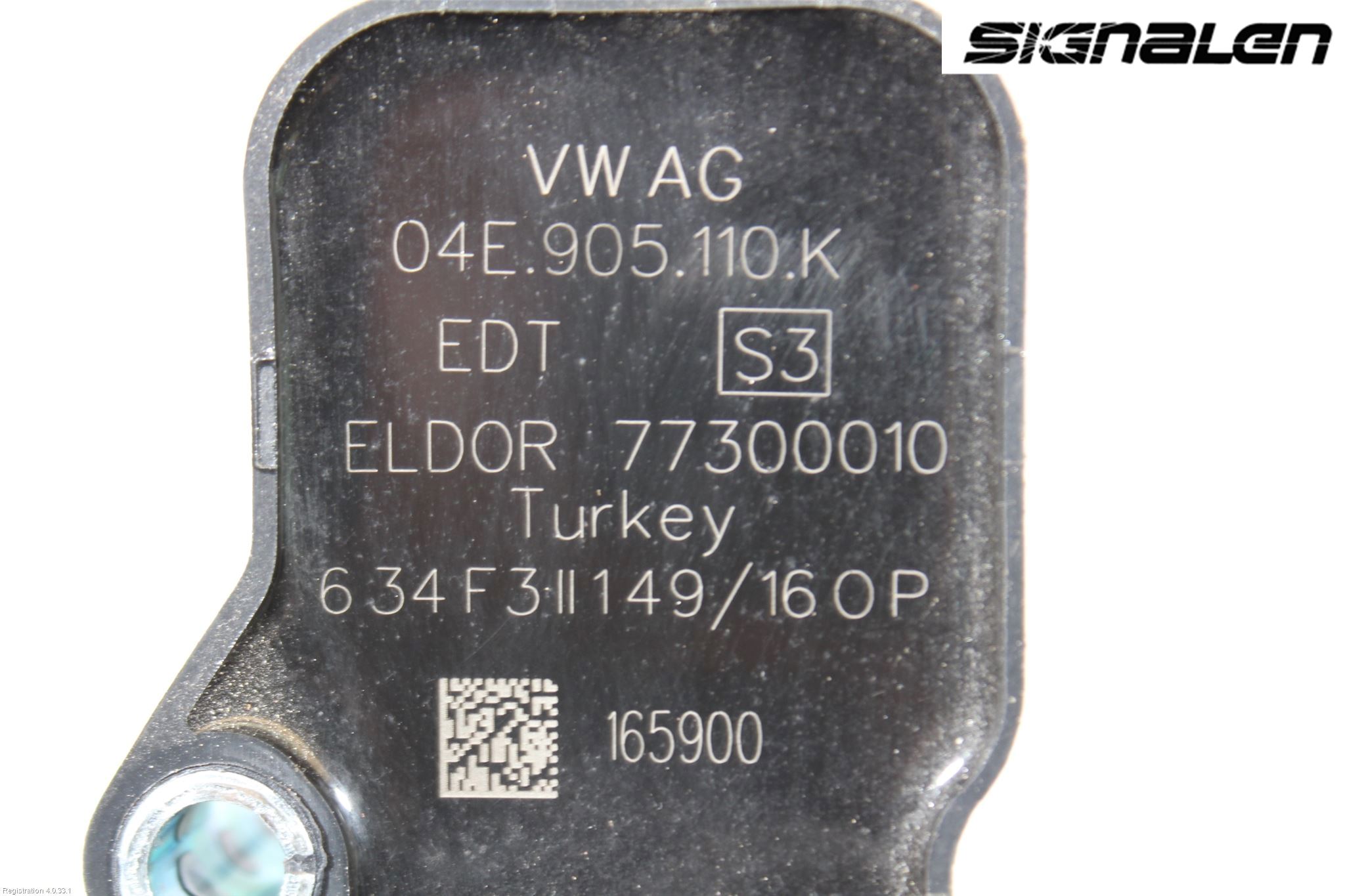 Volkswagen VW POLO 10-17 Tändspole