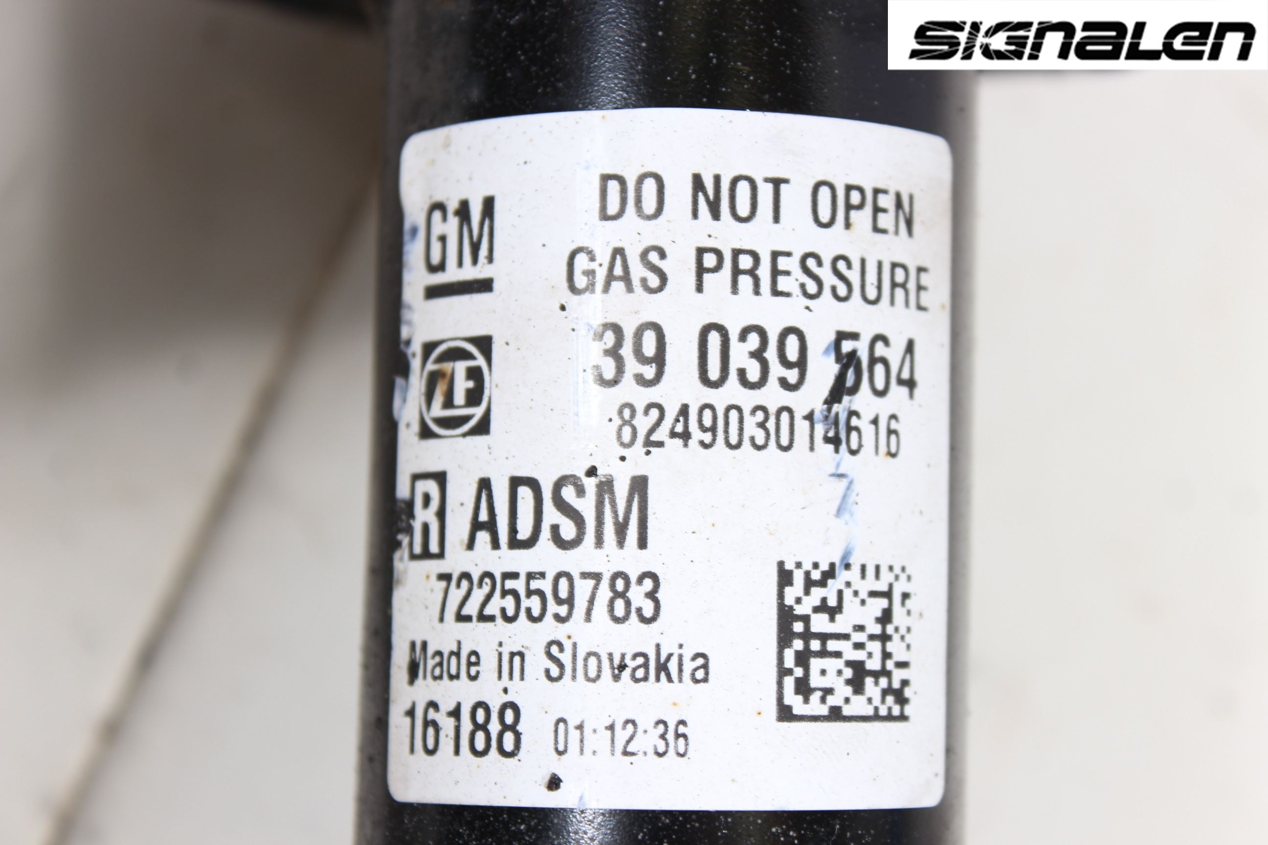 Opel ASTRA K 16-22 Stötdämpare Fram