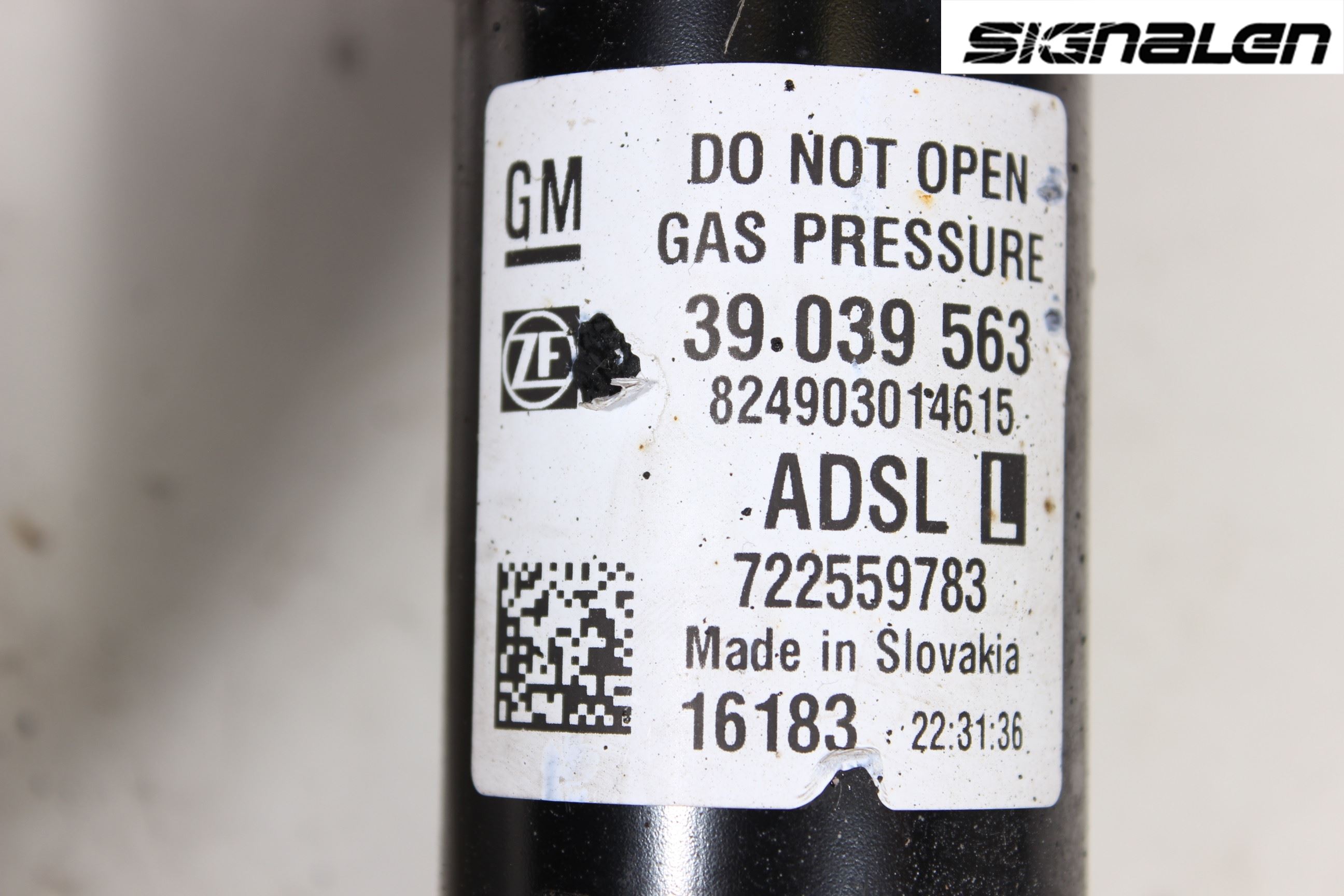 Opel ASTRA K 16-22 Stötdämpare Fram