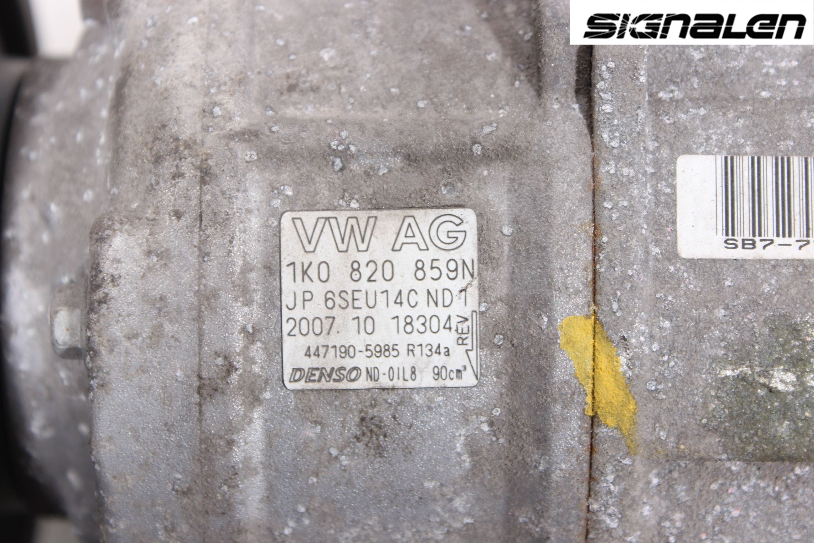 Volkswagen VW GOLF PLUS/CROSS GOLF 04-14 Ac Kompressor