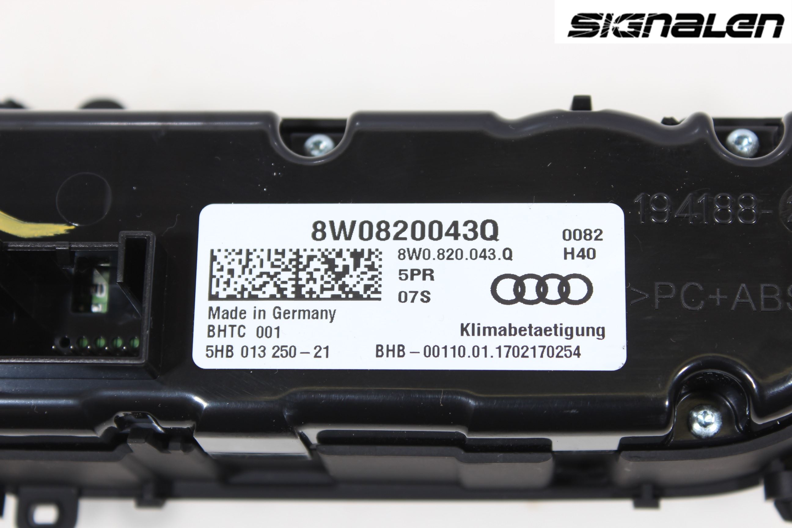 Audi A5 07-16 Ac Styrenhet Ac Manöveren