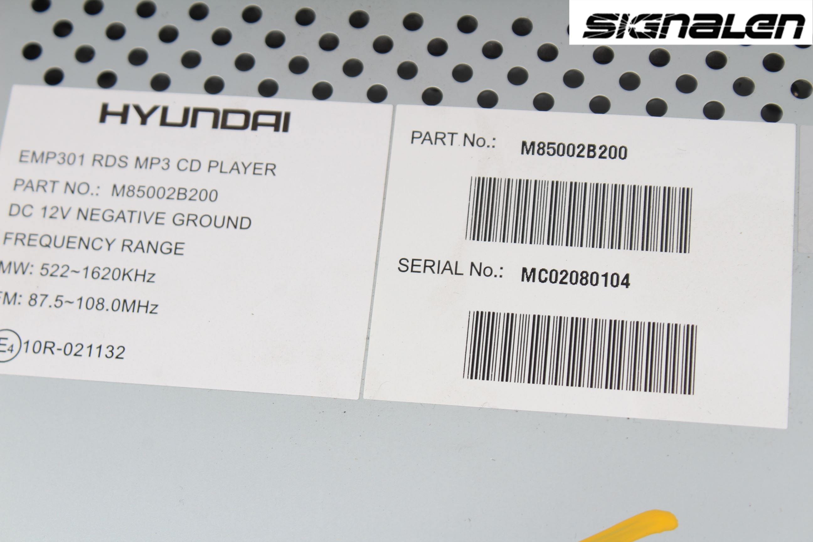 Hyundai SANTA FE  06-12 Radio