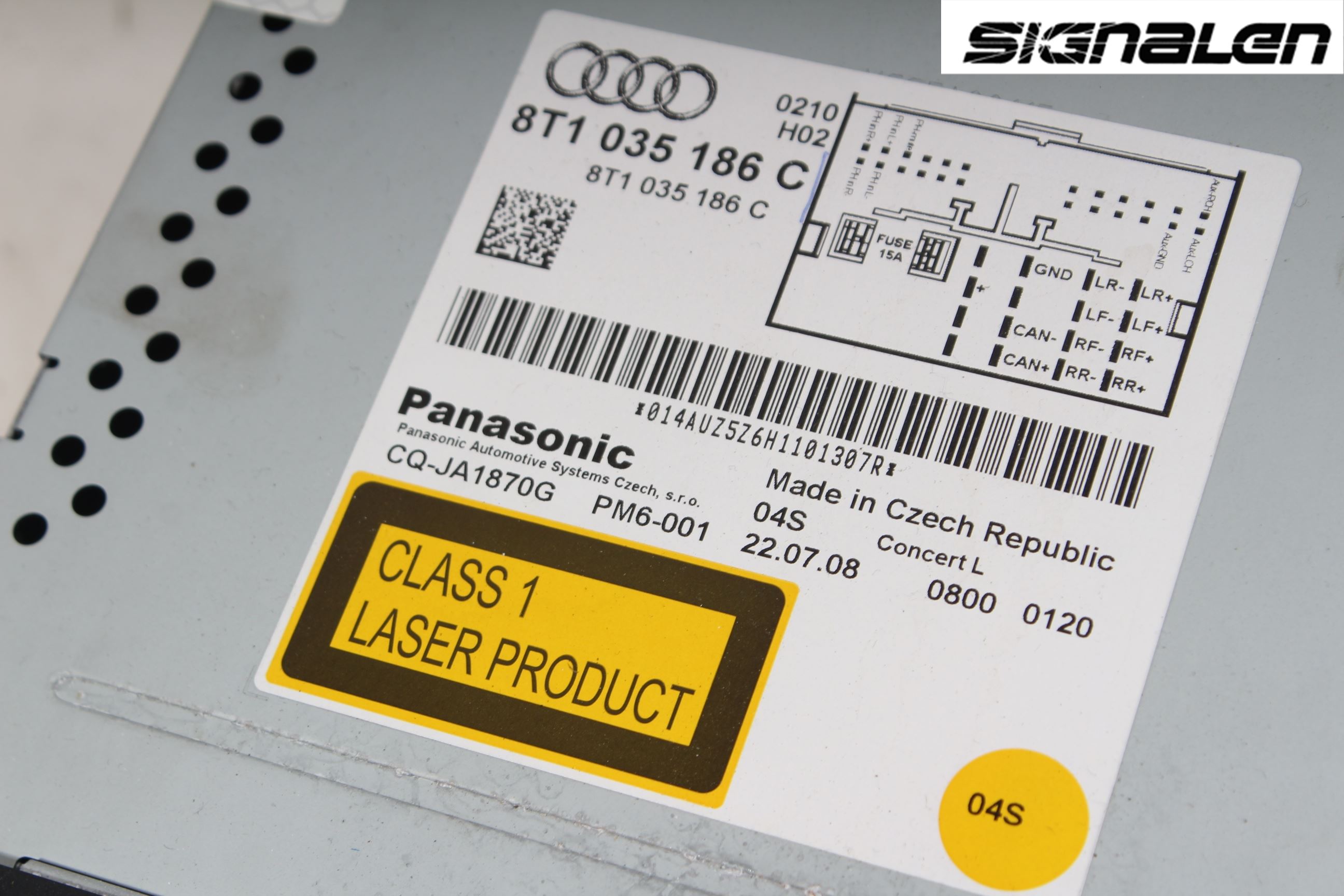 Audi A4/S4 08-11 Radio