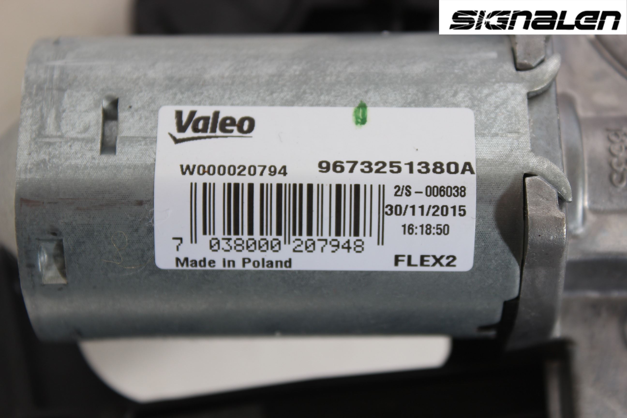 Peugeot PEUGOT 208 16-19 Torkarmotor Baklucka