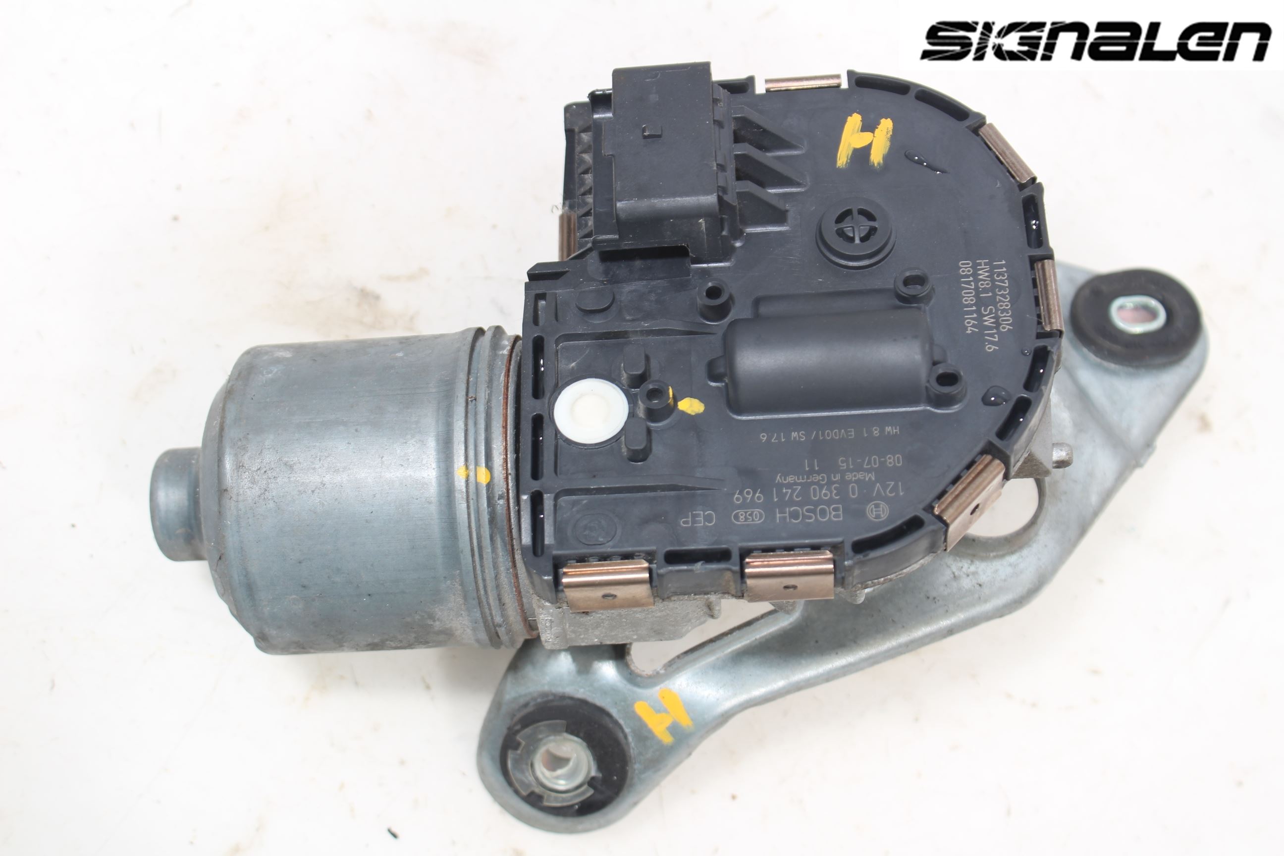 Peugeot 407 Torkarmotor Vindruta