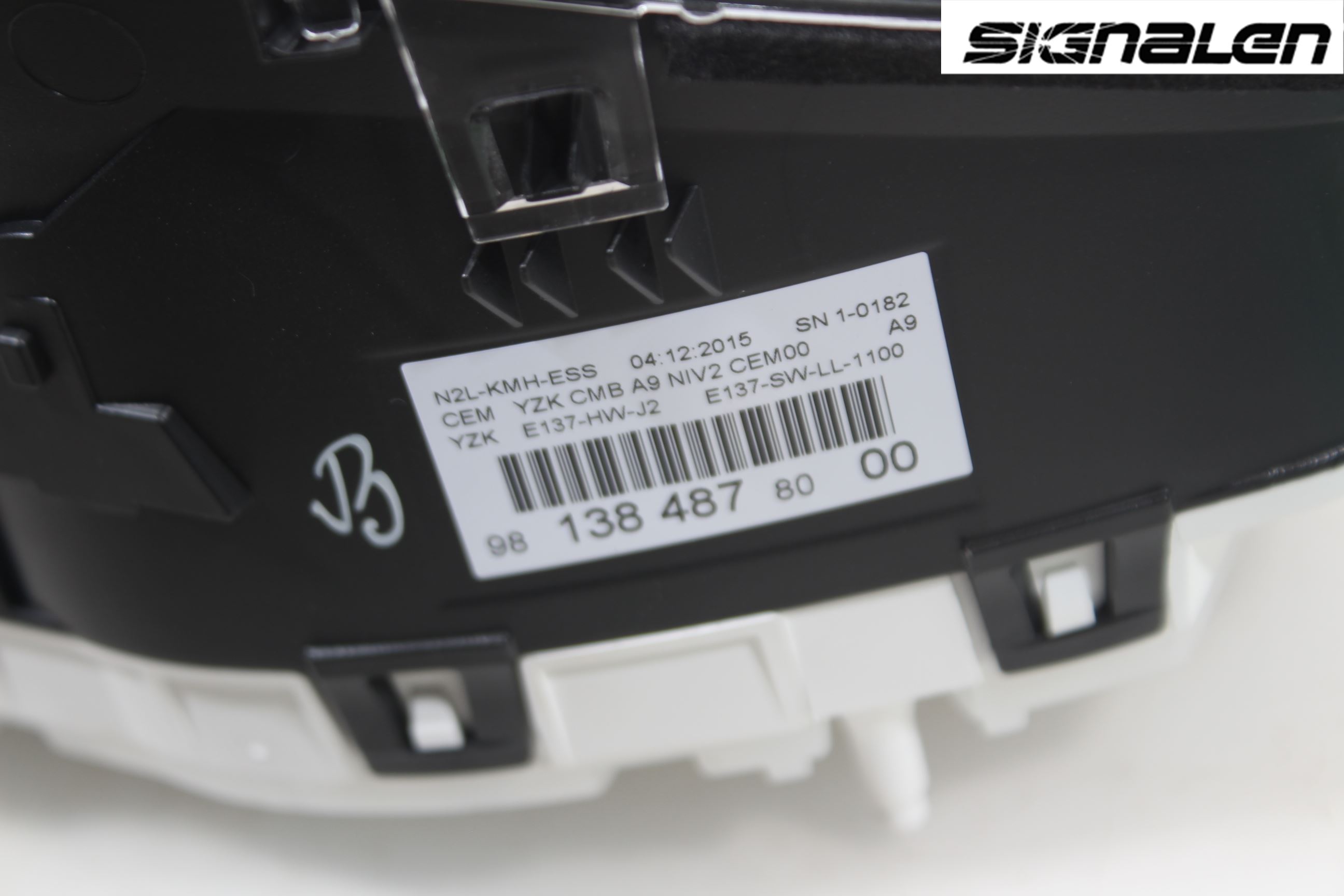 Peugeot PEUGOT 208 16-19 Instrument Komb
