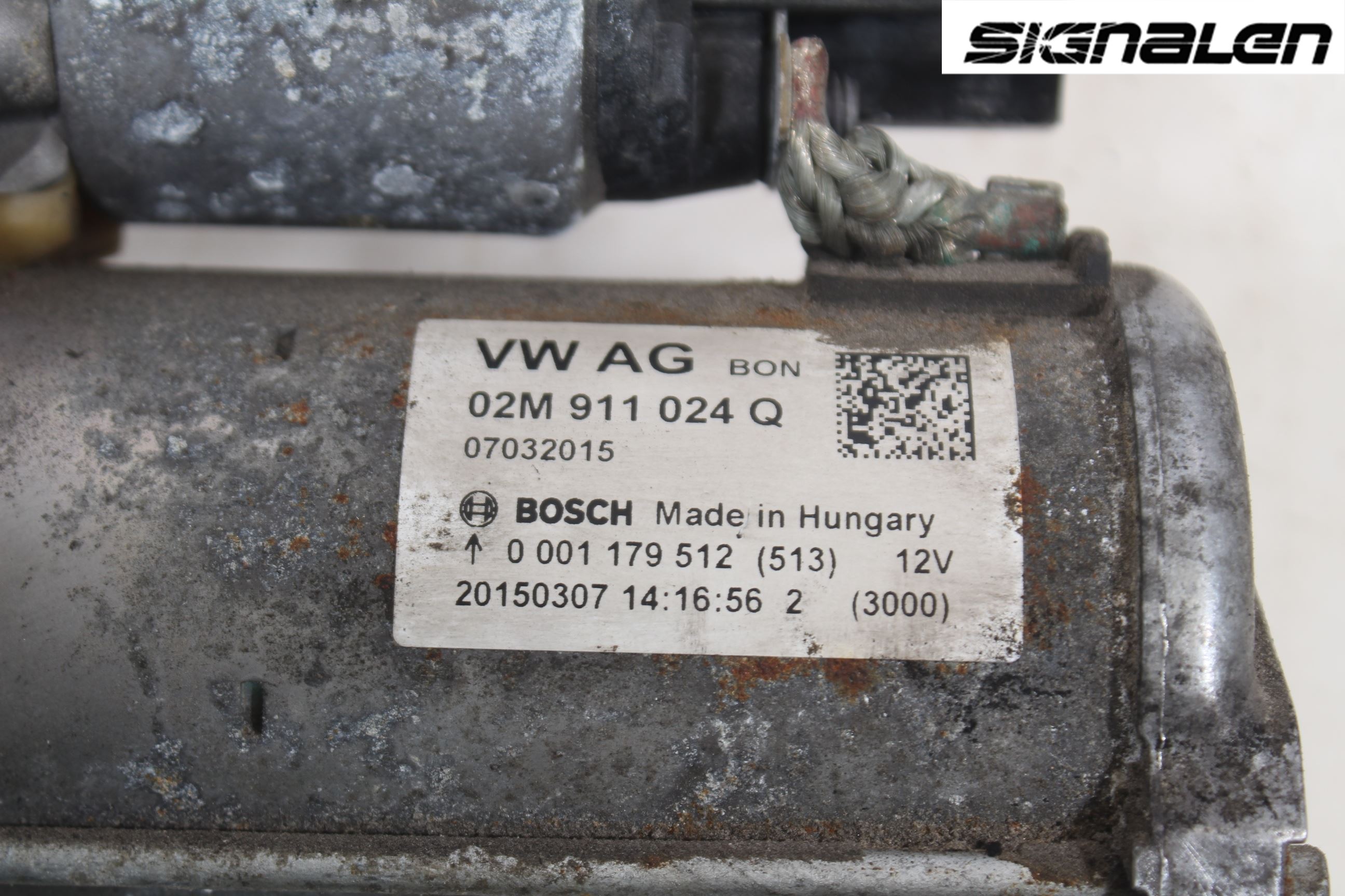 Skoda FABIA 15-21 Startmotor