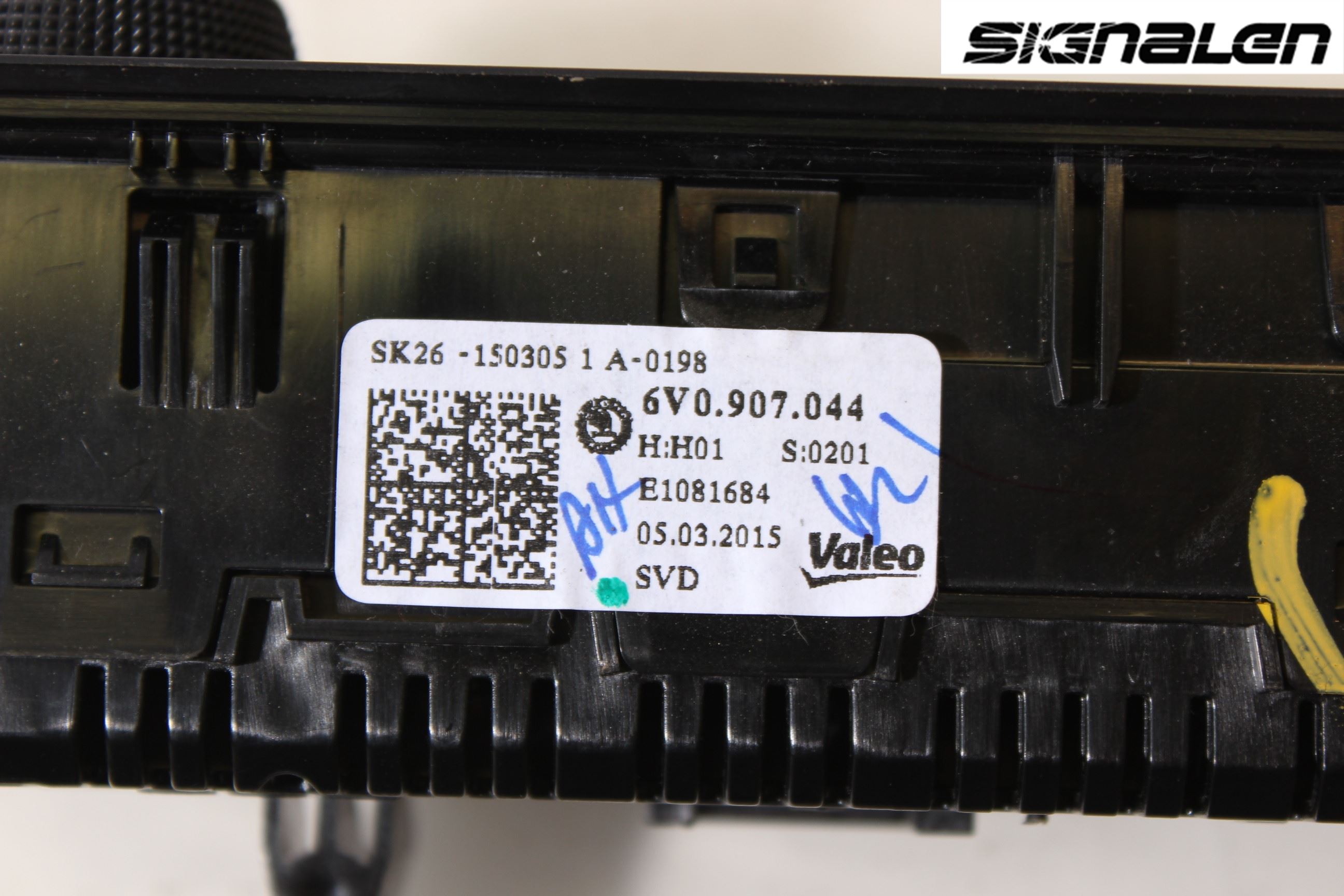 Skoda FABIA 15-21 Ac Styrenhet Ac Manöveren