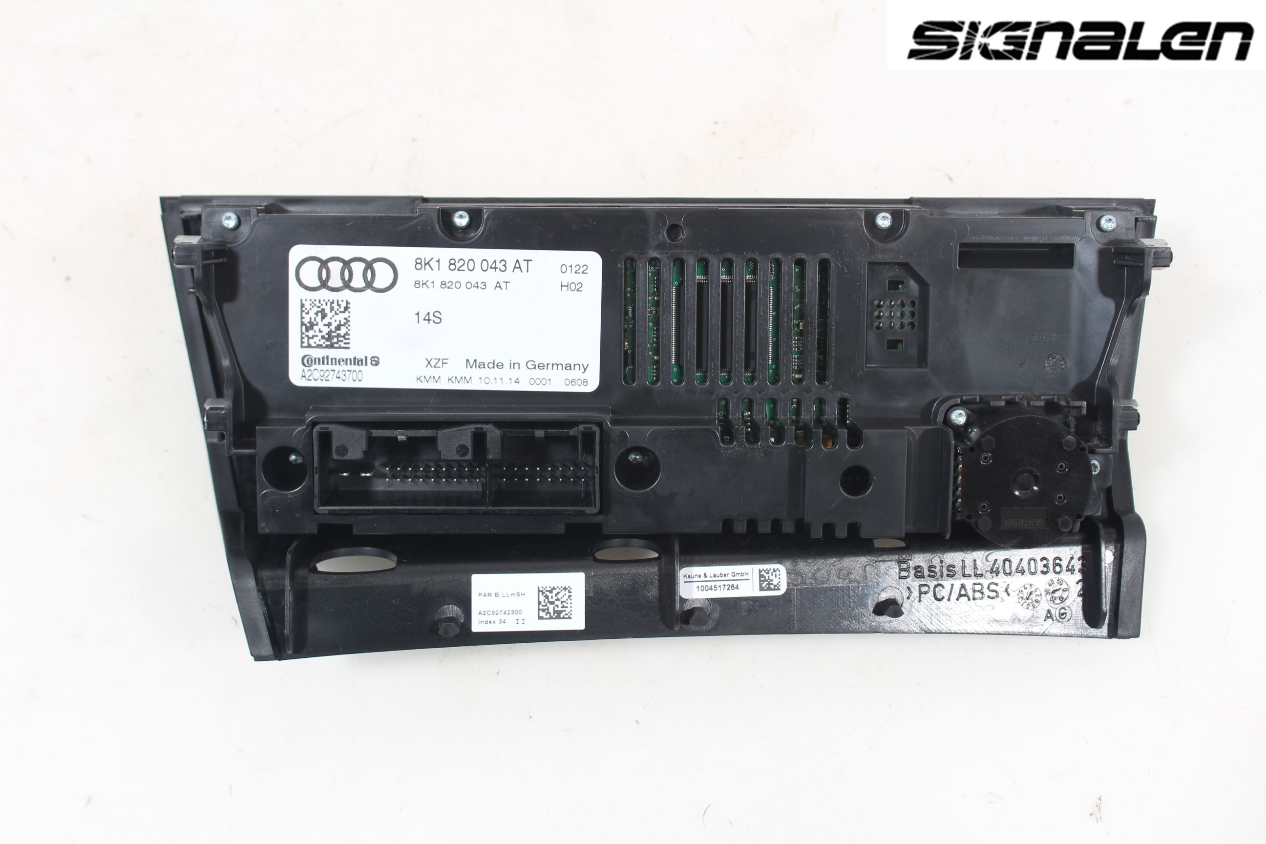 Audi A4 12-15 Ac Styrenhet Ac Manöveren