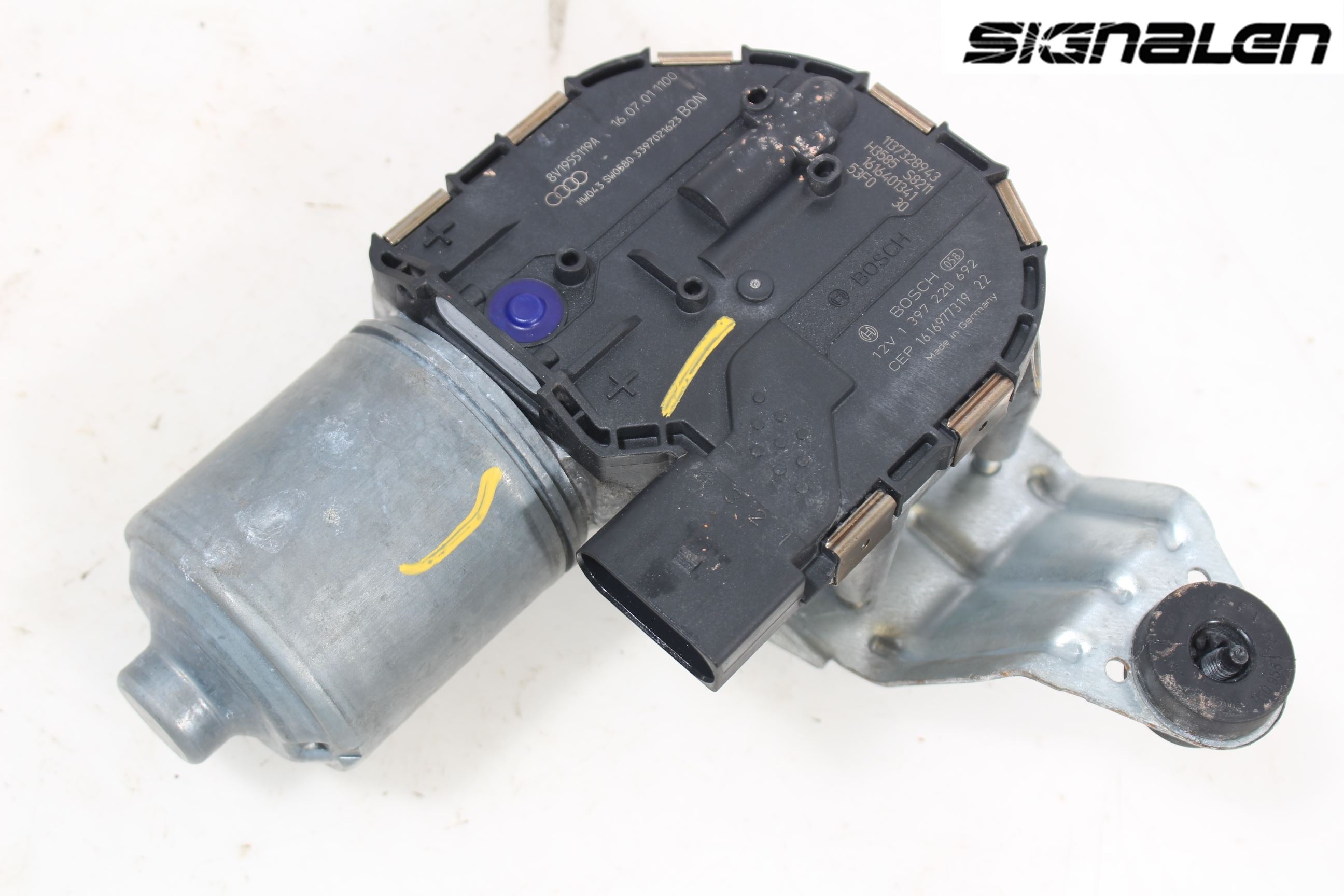 Audi A3/S3 8V 13-20 Torkarmotor Vindruta