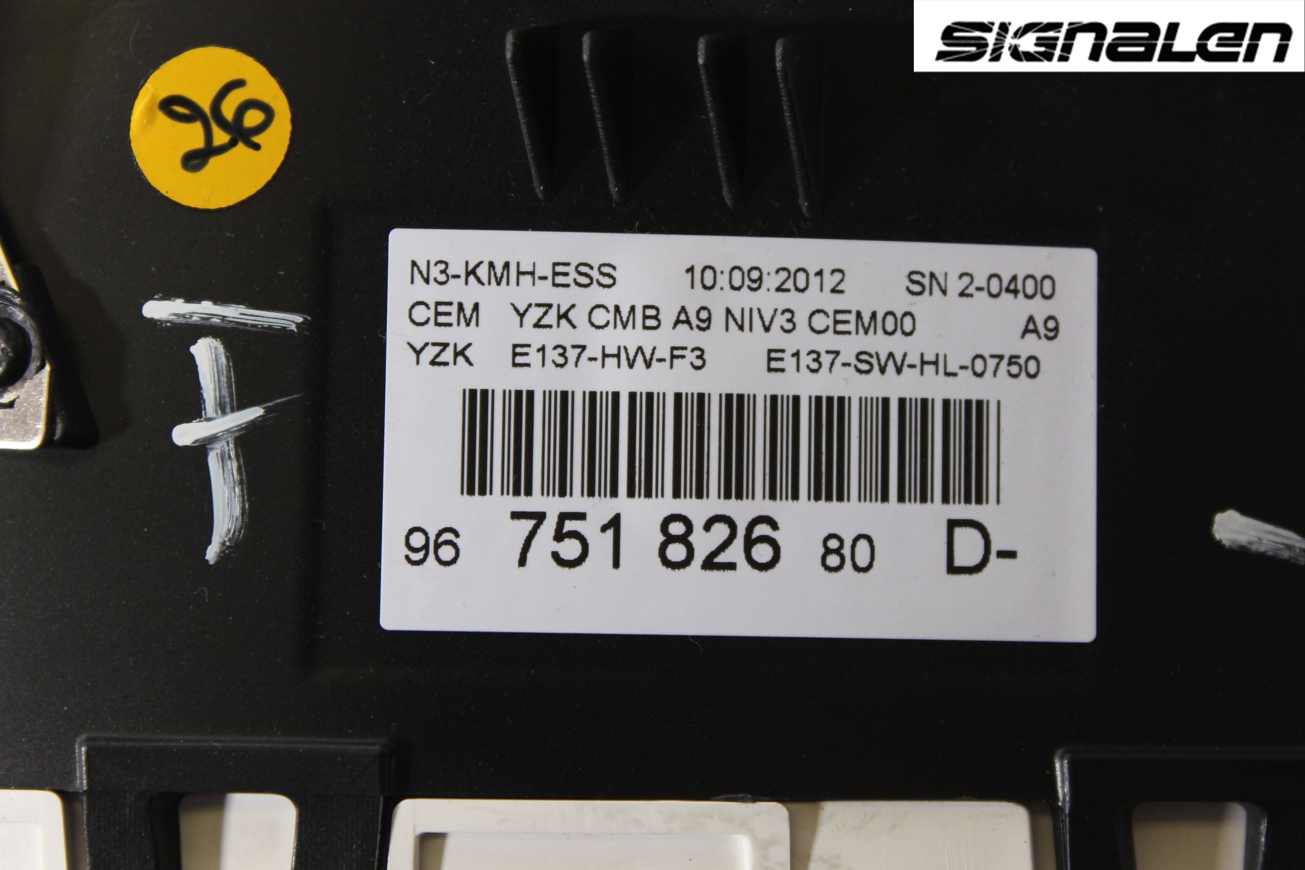 Peugeot 208 12-15 Instrument Komb