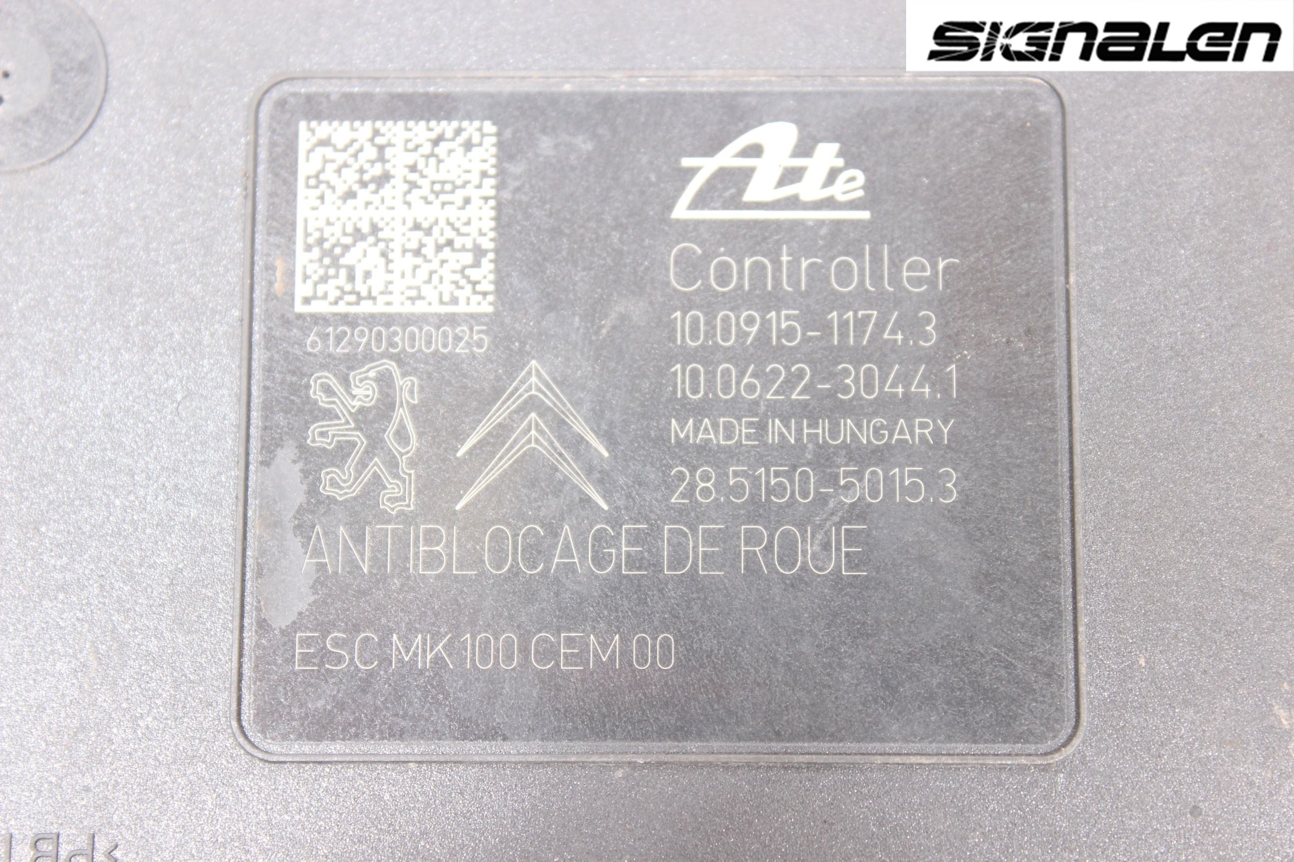 Peugeot 208 12-15 Abs Hydraulaggregat