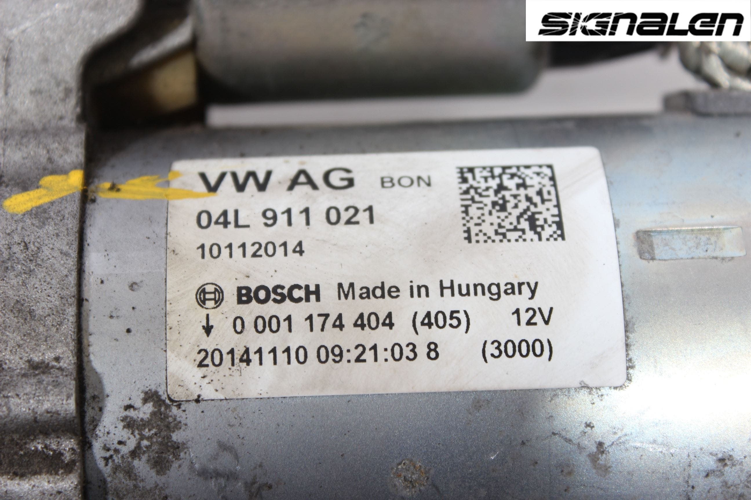 Audi A4 12-15 Startmotor Diesel